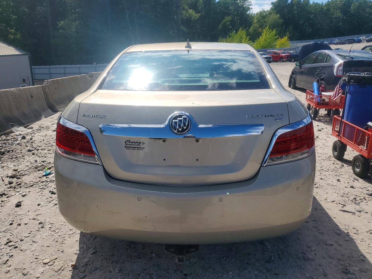 2010 Buick Lacrosse Cxl Cream vin: 1G4GC5EG4AF284431