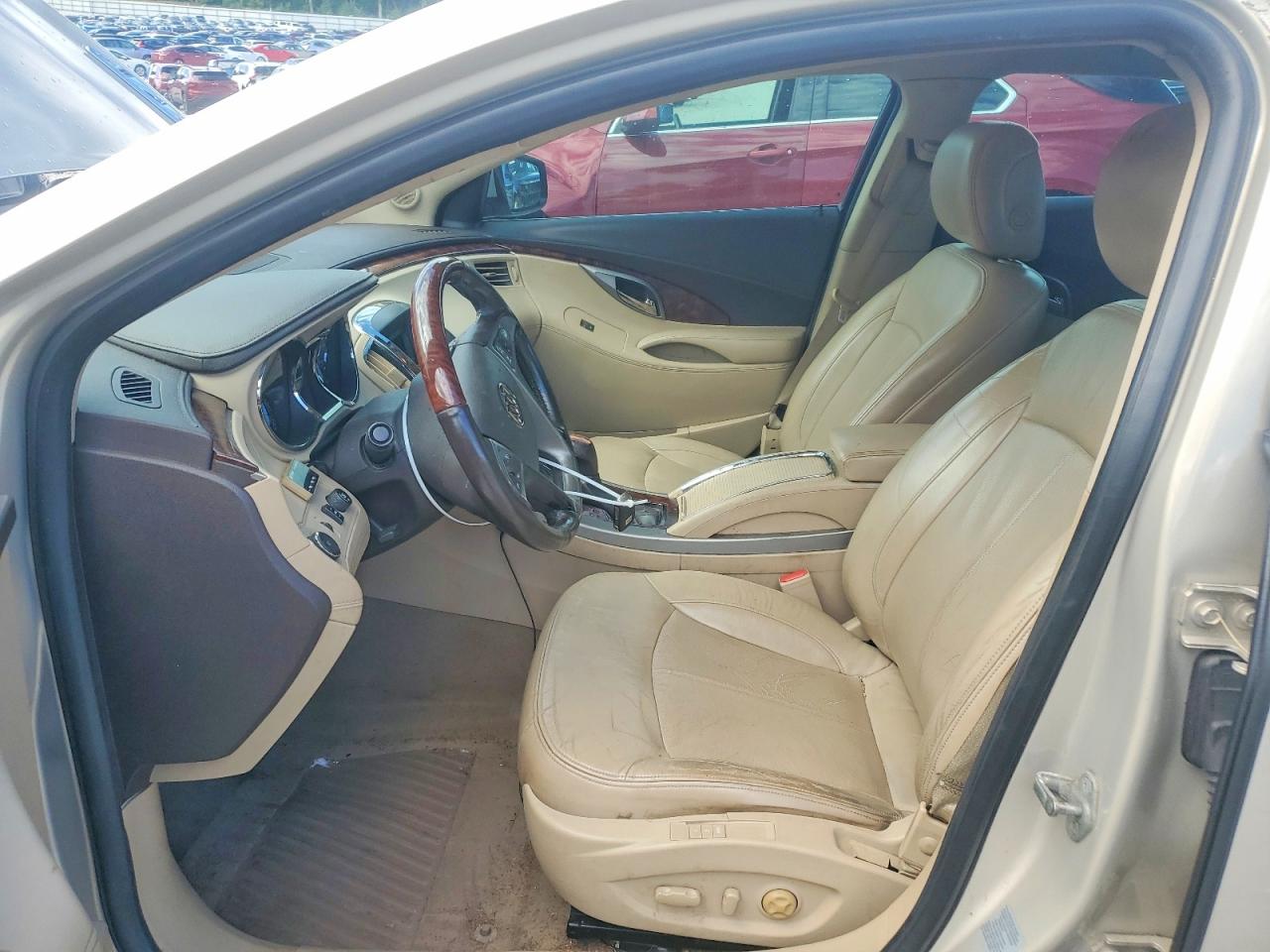 2010 Buick Lacrosse Cxl Cream vin: 1G4GC5EG4AF284431