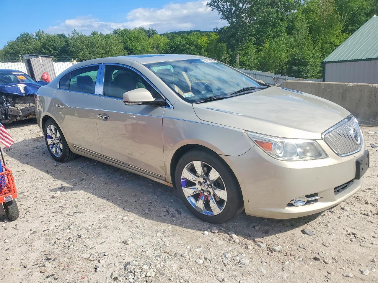 2010 Buick Lacrosse Cxl Cream vin: 1G4GC5EG4AF284431