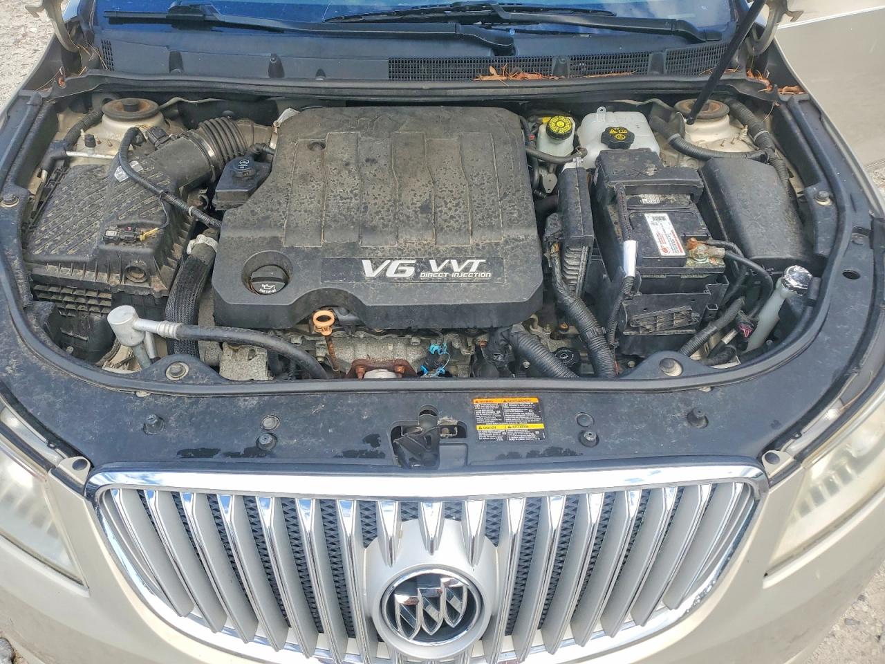 2010 Buick Lacrosse Cxl Cream vin: 1G4GC5EG4AF284431