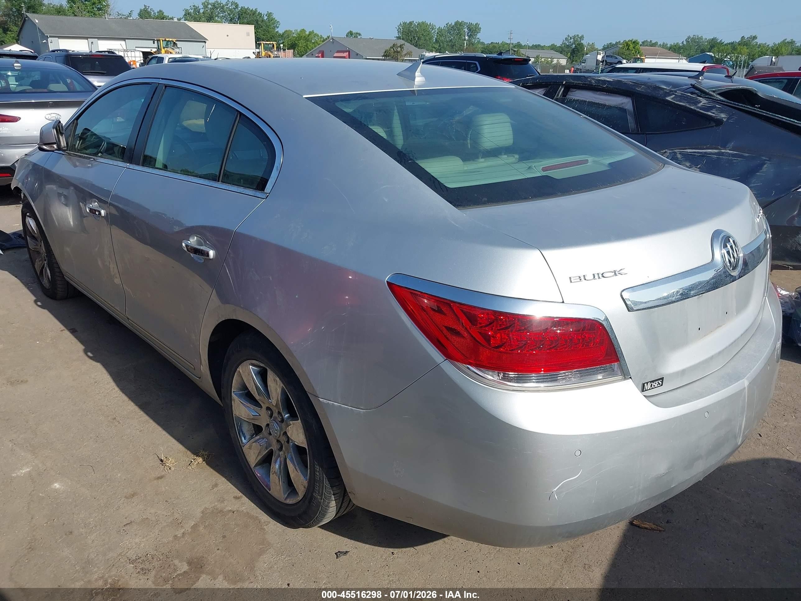 2010 Buick Lacrosse Cxl Silver vin: 1G4GC5EG4AF311398