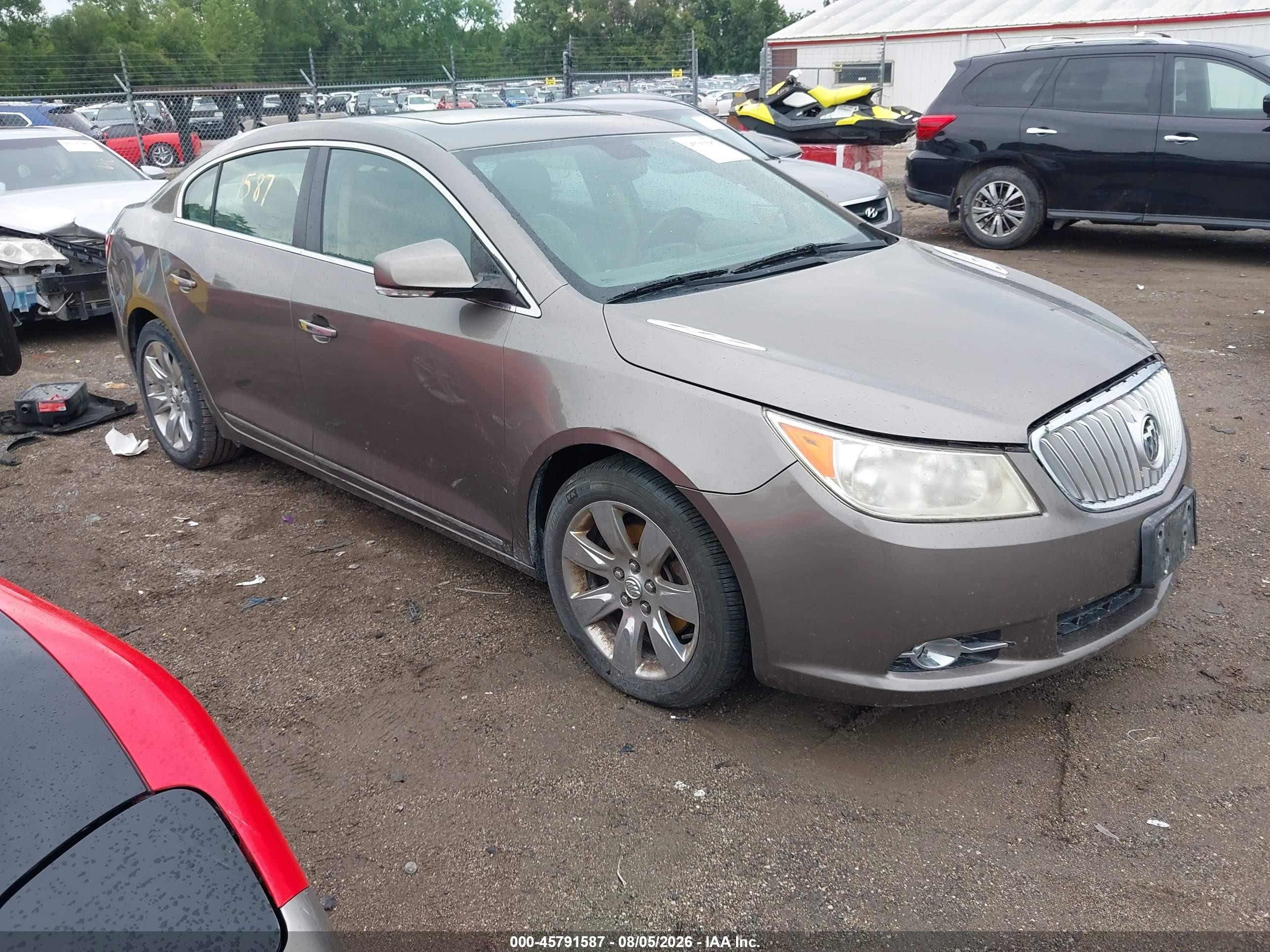 2010 Buick Lacrosse Cxl Brown vin: 1G4GC5EG5AF176111