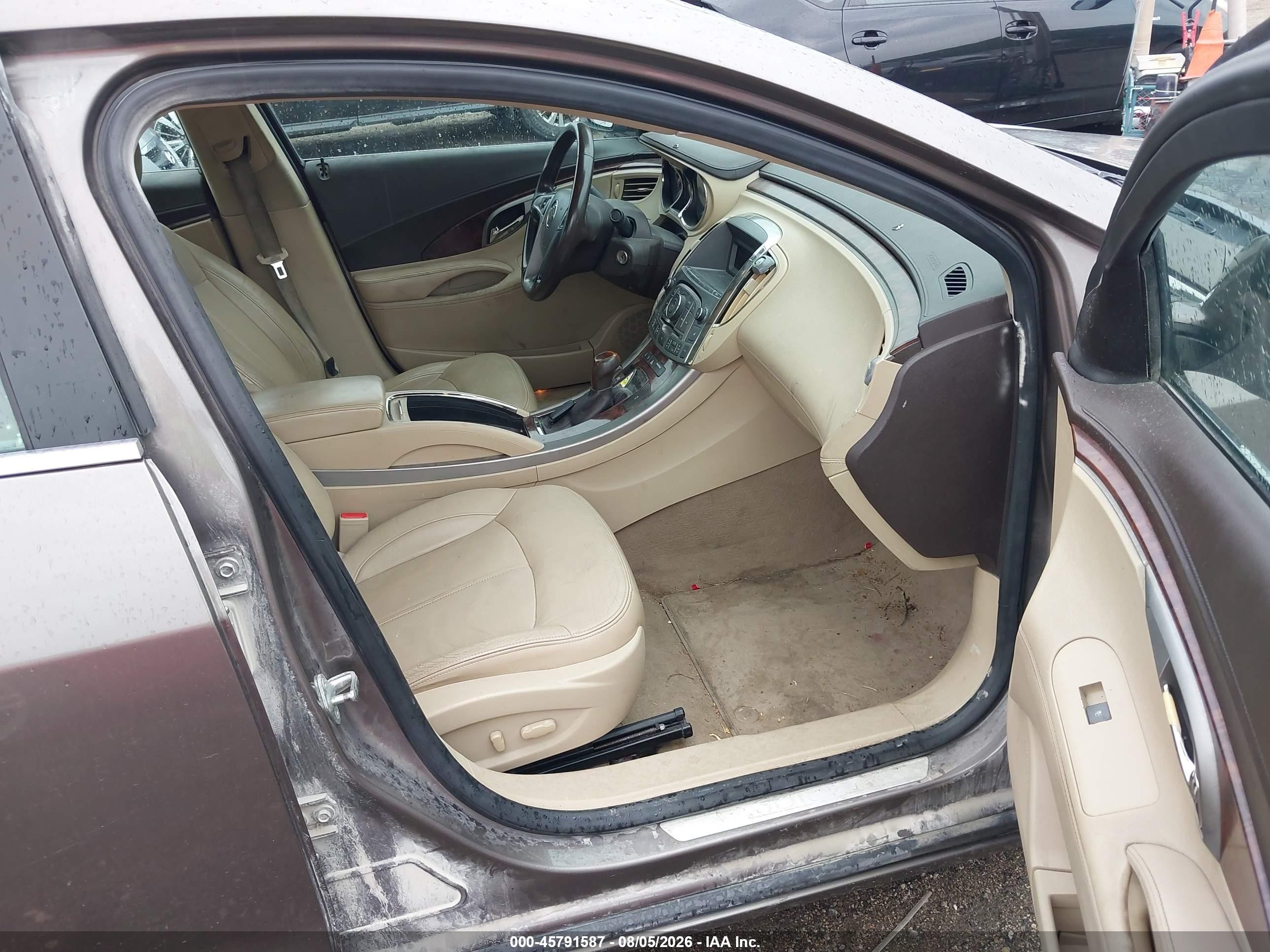 2010 Buick Lacrosse Cxl Brown vin: 1G4GC5EG5AF176111