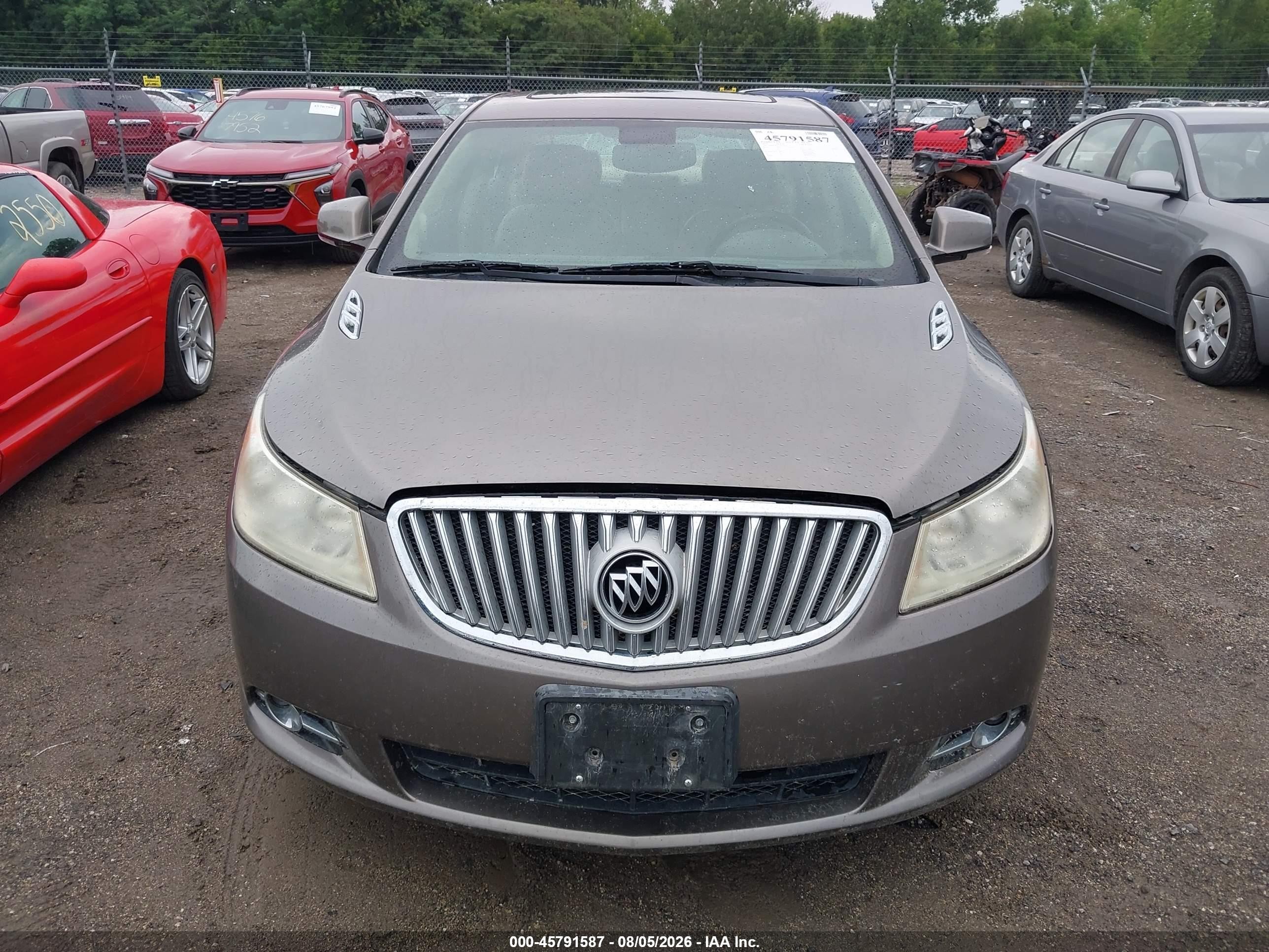 2010 Buick Lacrosse Cxl Brown vin: 1G4GC5EG5AF176111