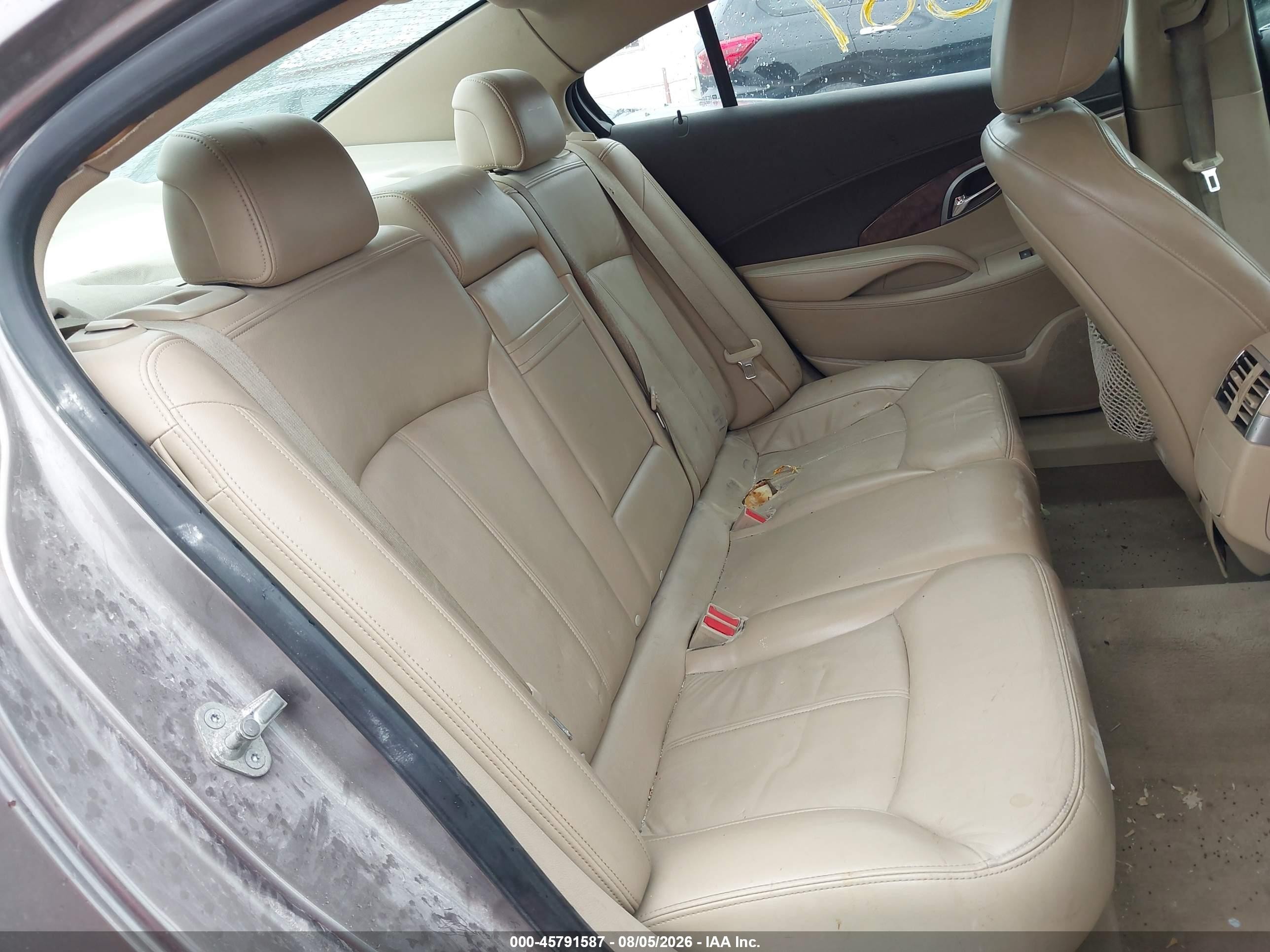 2010 Buick Lacrosse Cxl Brown vin: 1G4GC5EG5AF176111