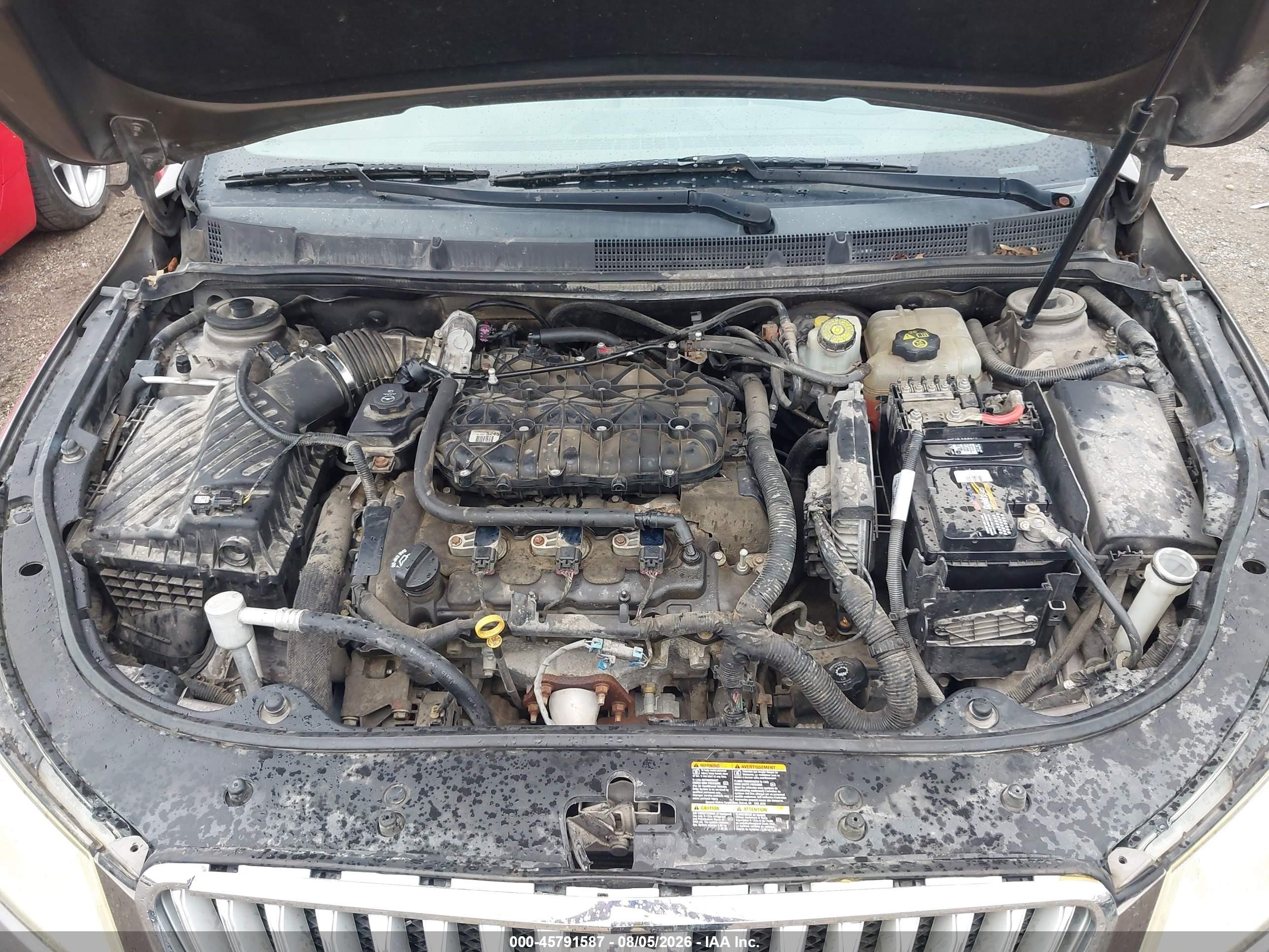 2010 Buick Lacrosse Cxl Brown vin: 1G4GC5EG5AF176111