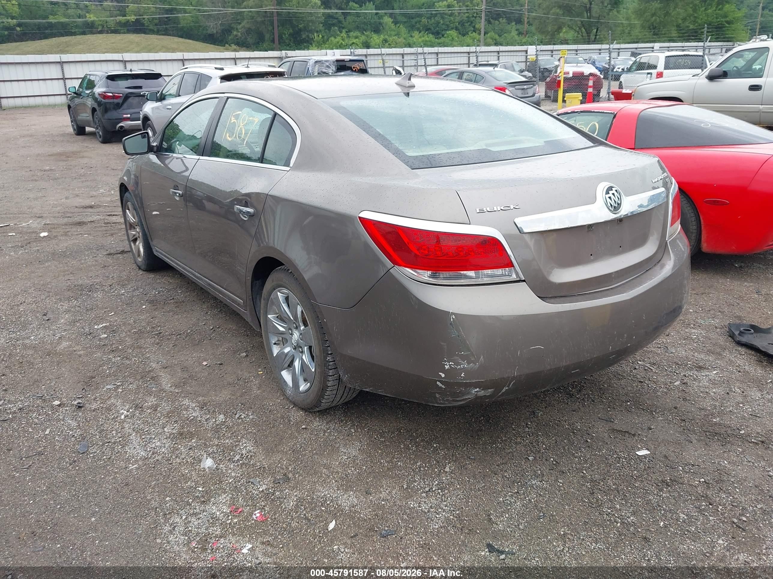 2010 Buick Lacrosse Cxl Brown vin: 1G4GC5EG5AF176111