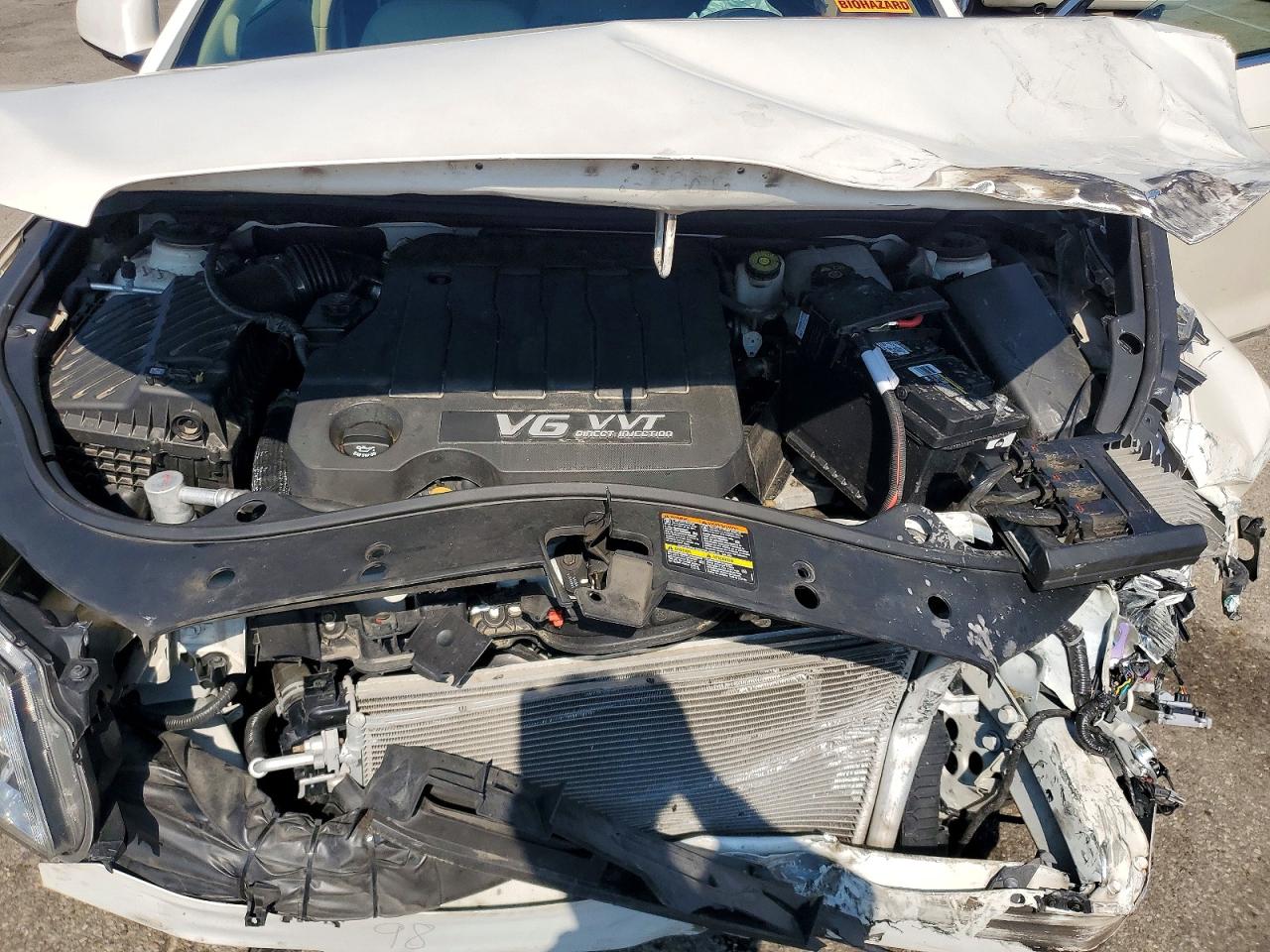 2010 Buick Lacrosse Cxl White vin: 1G4GC5EG5AF189392