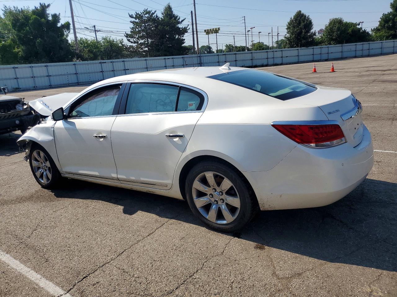 2010 Buick Lacrosse Cxl White vin: 1G4GC5EG5AF189392