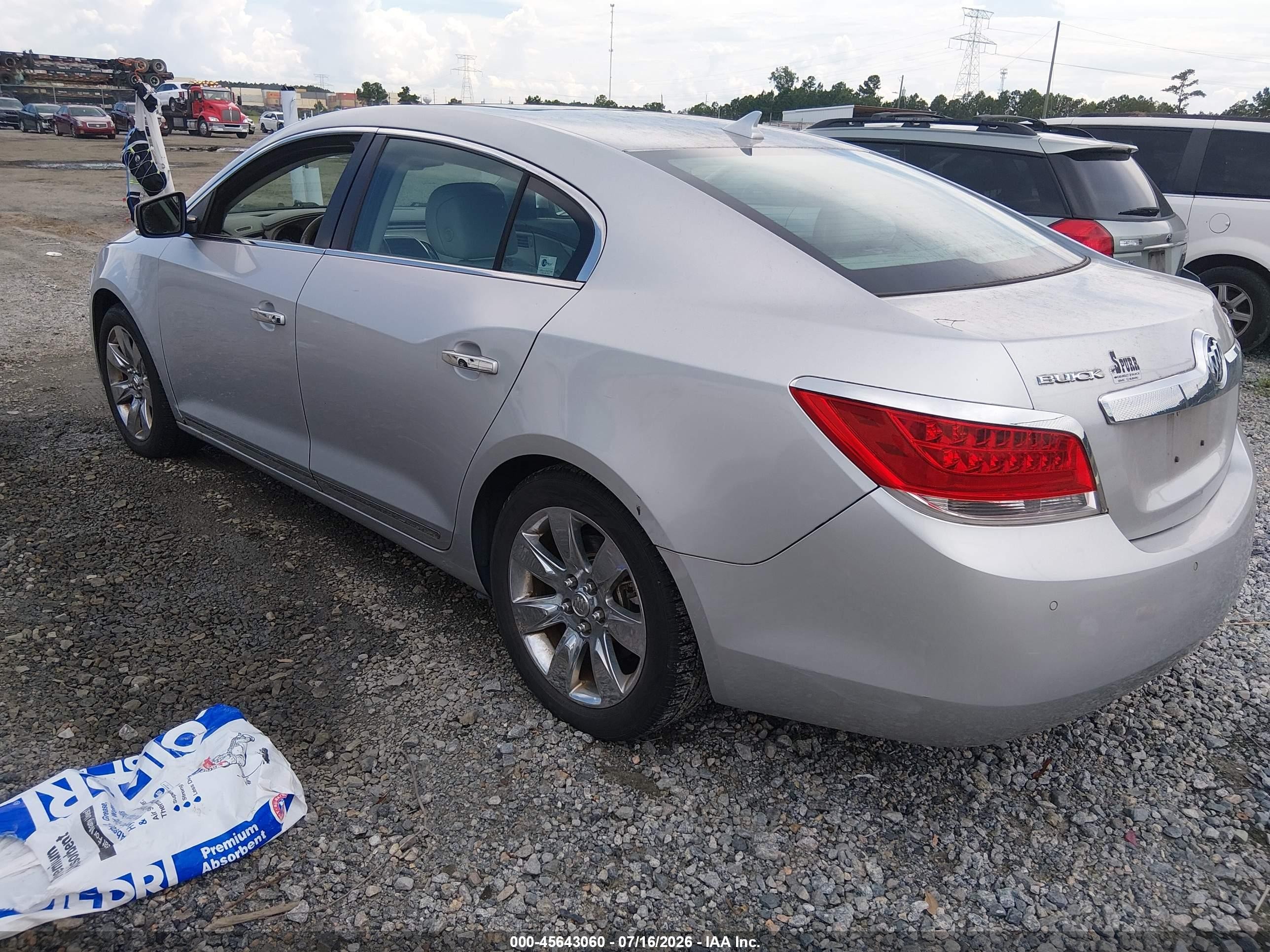2010 Buick Lacrosse Cxl Gray vin: 1G4GC5EG5AF221743