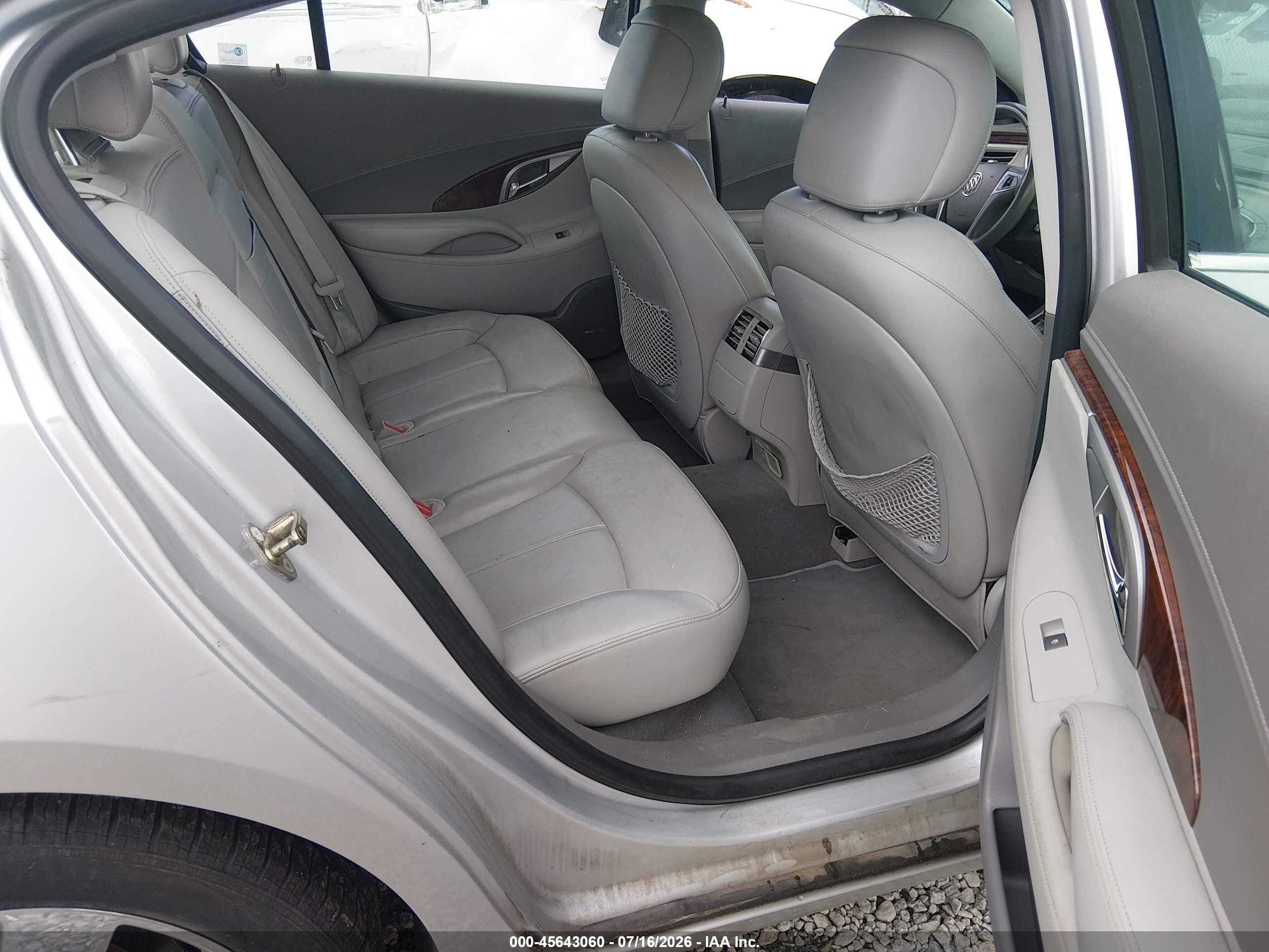 2010 Buick Lacrosse Cxl Gray vin: 1G4GC5EG5AF221743