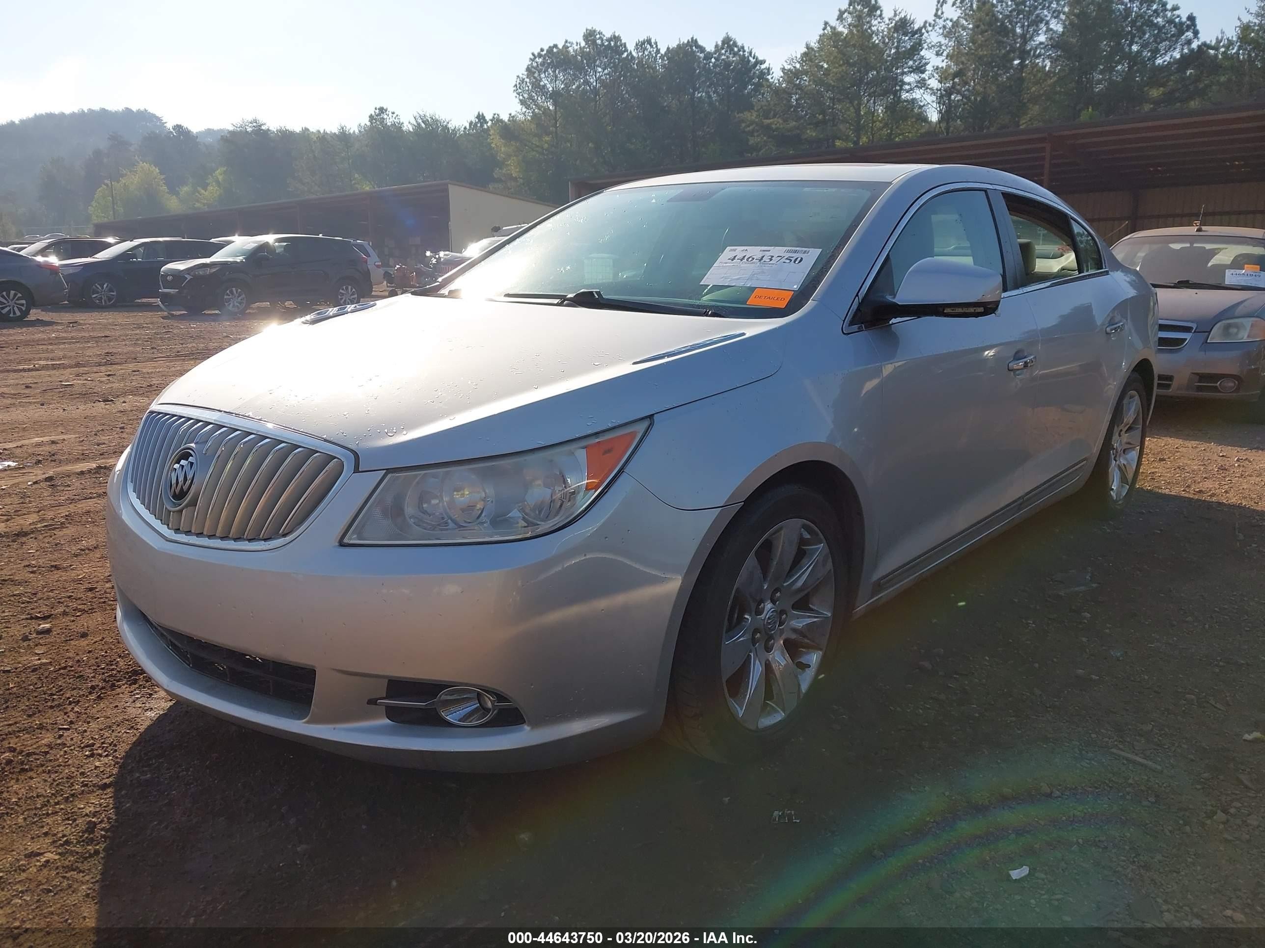 2010 Buick Lacrosse Cxl Silver vin: 1G4GC5EG6AF137754