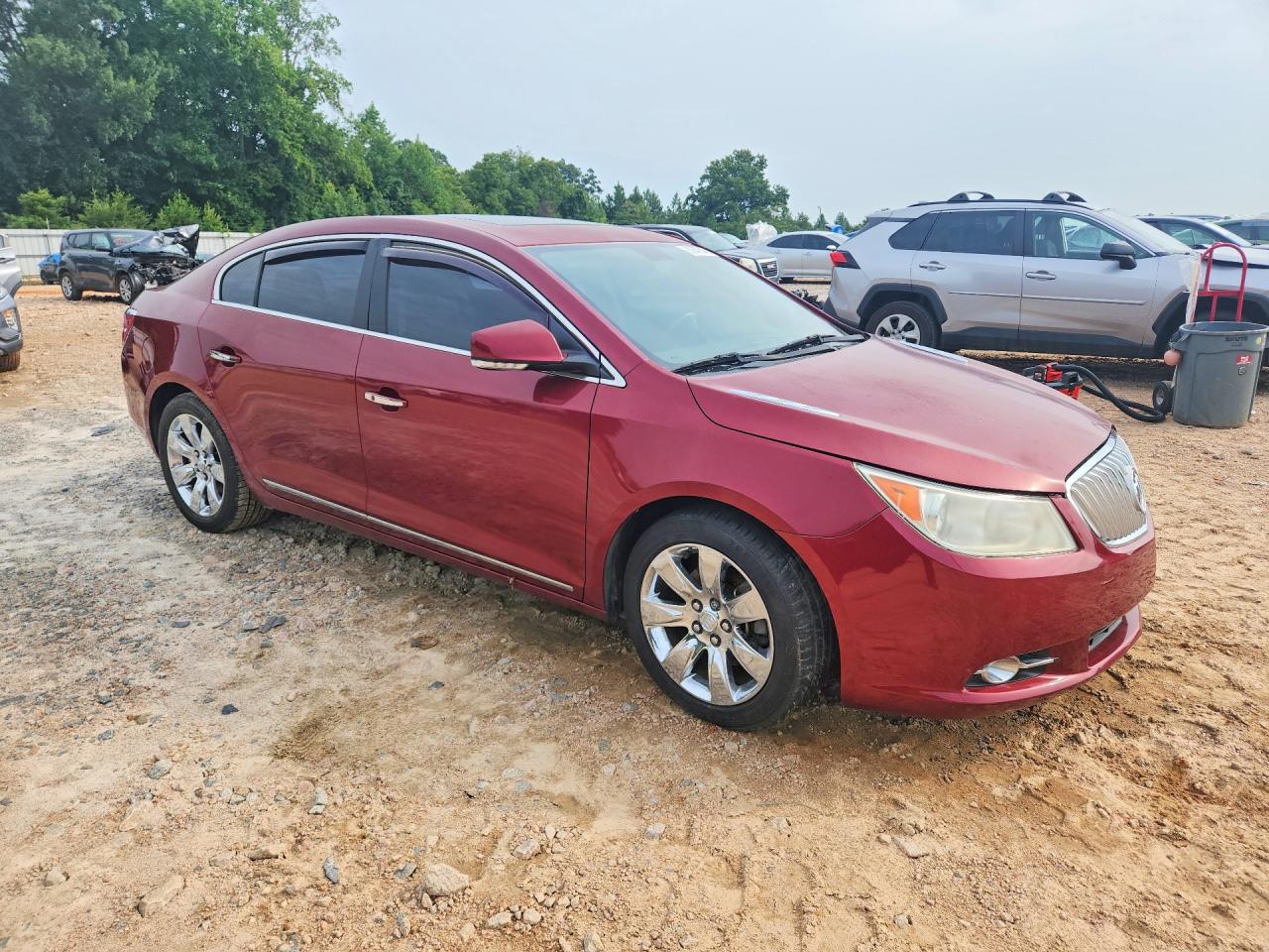 2010 Buick Lacrosse Cxl Burgundy vin: 1G4GC5EG6AF146356