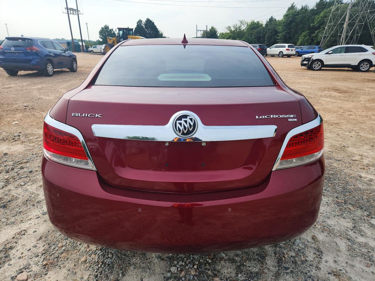 2010 Buick Lacrosse Cxl Burgundy vin: 1G4GC5EG6AF146356