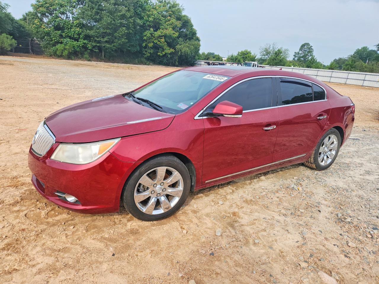 2010 Buick Lacrosse Cxl Burgundy vin: 1G4GC5EG6AF146356
