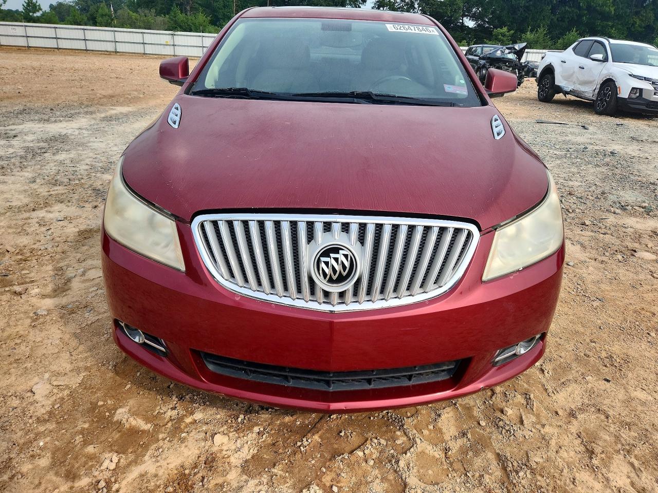 2010 Buick Lacrosse Cxl Burgundy vin: 1G4GC5EG6AF146356