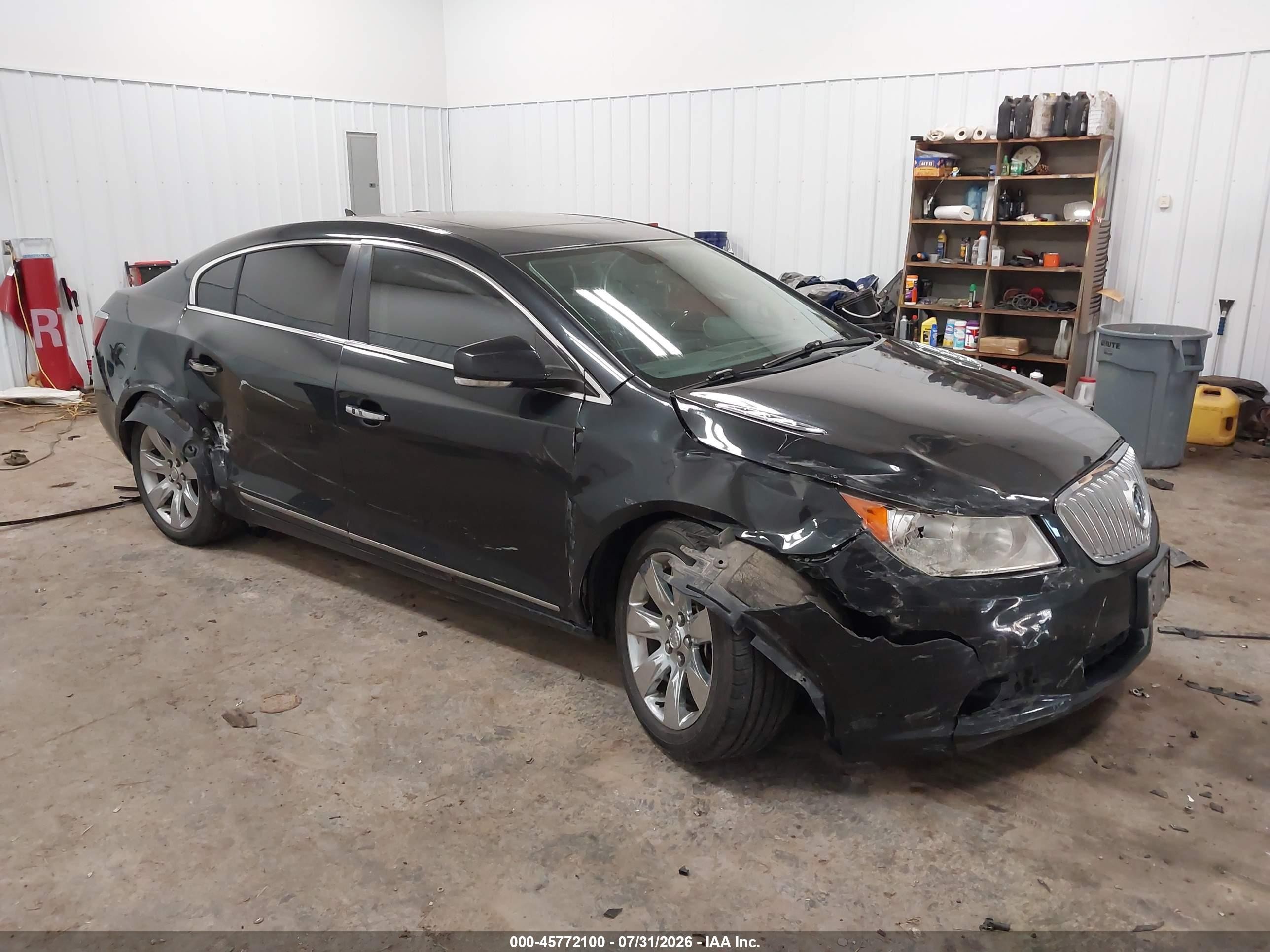 2010 Buick Lacrosse Cxl Gray vin: 1G4GC5EG7AF139626