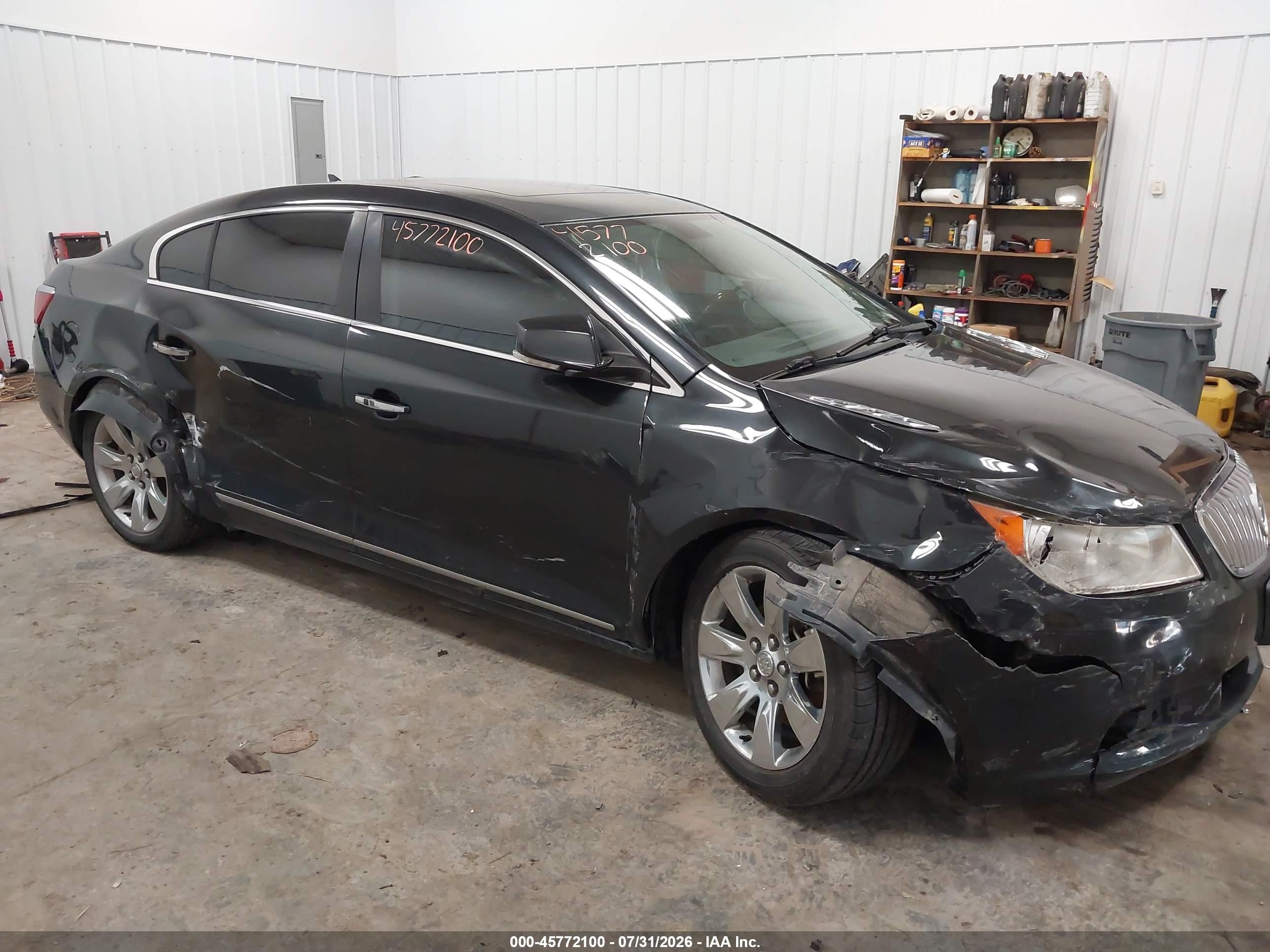 2010 Buick Lacrosse Cxl Gray vin: 1G4GC5EG7AF139626