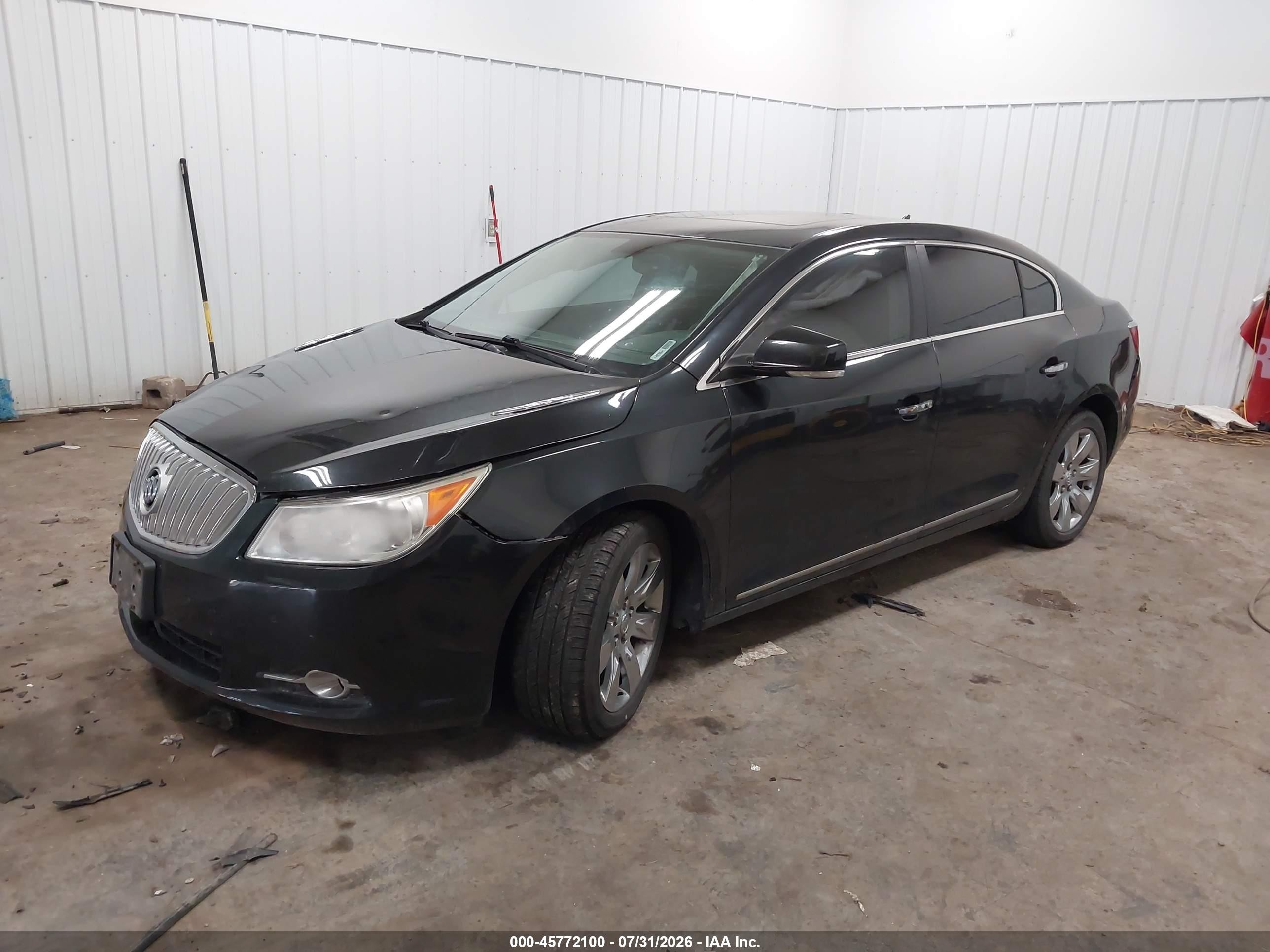 2010 Buick Lacrosse Cxl Gray vin: 1G4GC5EG7AF139626