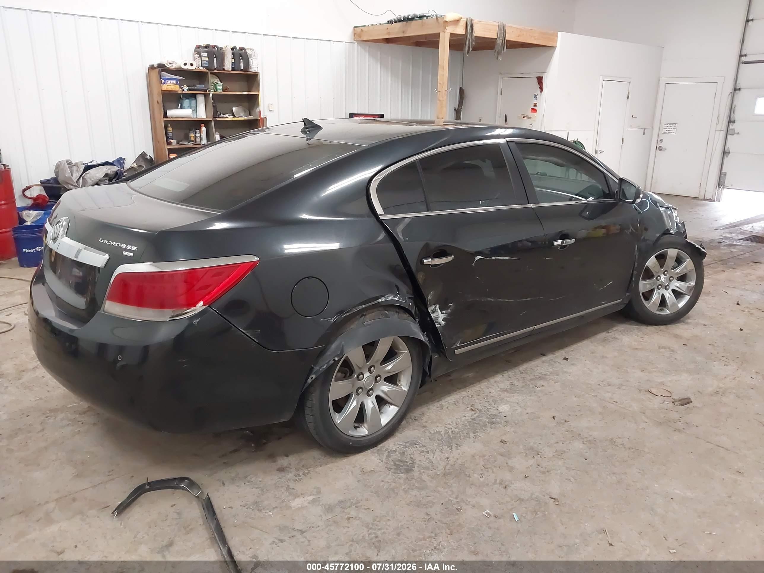2010 Buick Lacrosse Cxl Gray vin: 1G4GC5EG7AF139626