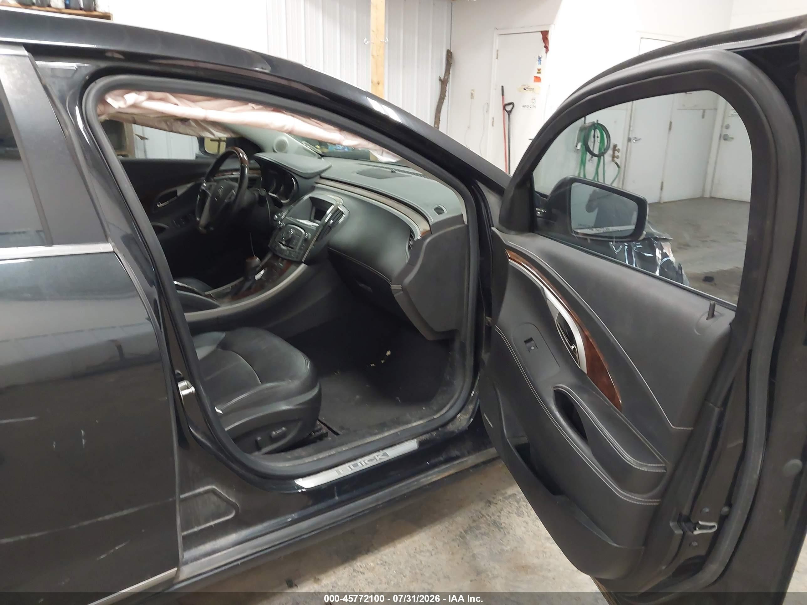 2010 Buick Lacrosse Cxl Gray vin: 1G4GC5EG7AF139626