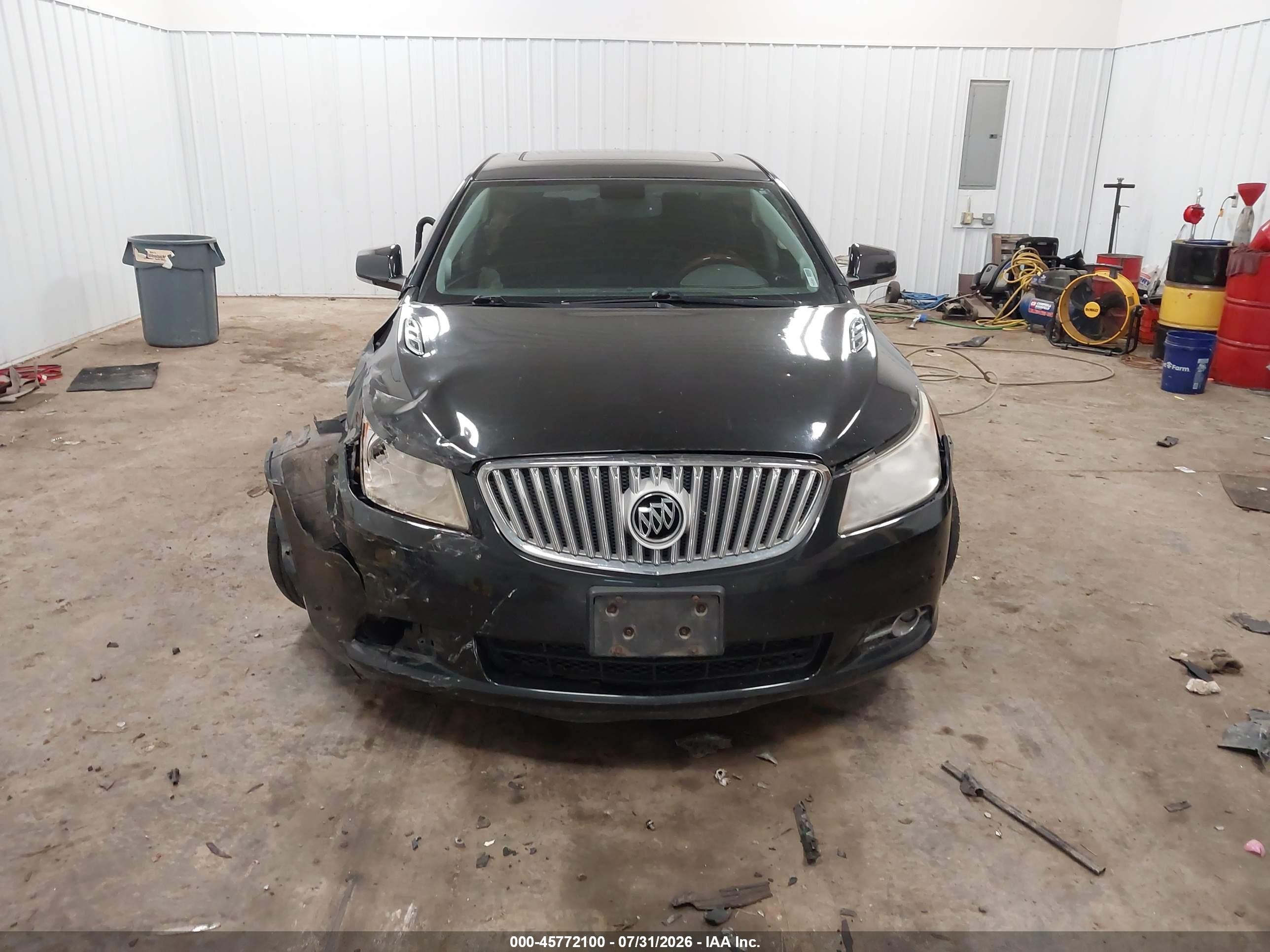 2010 Buick Lacrosse Cxl Gray vin: 1G4GC5EG7AF139626