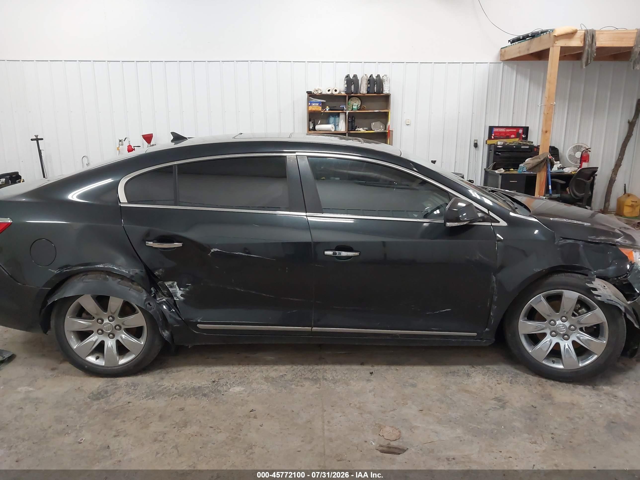 2010 Buick Lacrosse Cxl Gray vin: 1G4GC5EG7AF139626