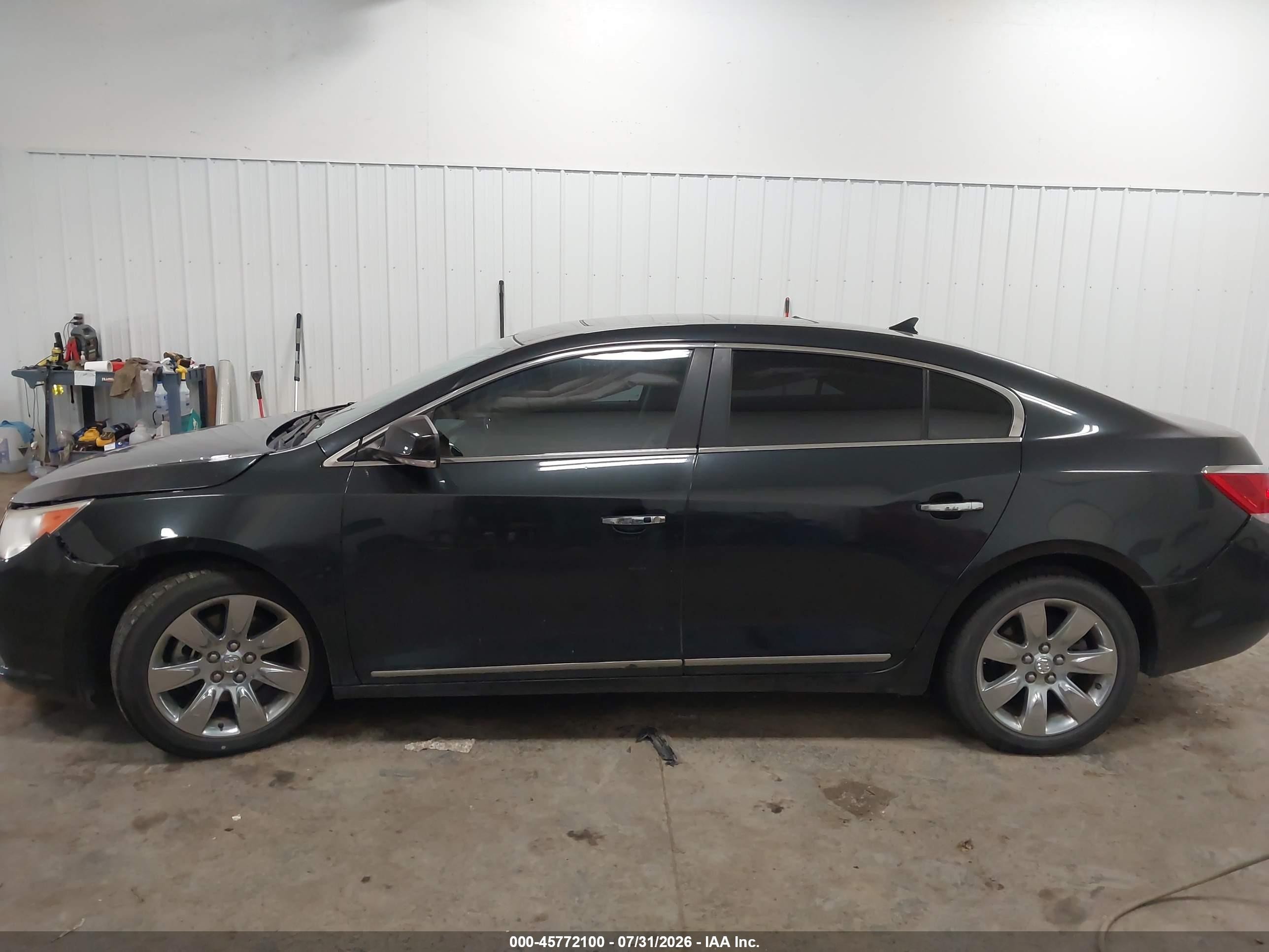 2010 Buick Lacrosse Cxl Gray vin: 1G4GC5EG7AF139626