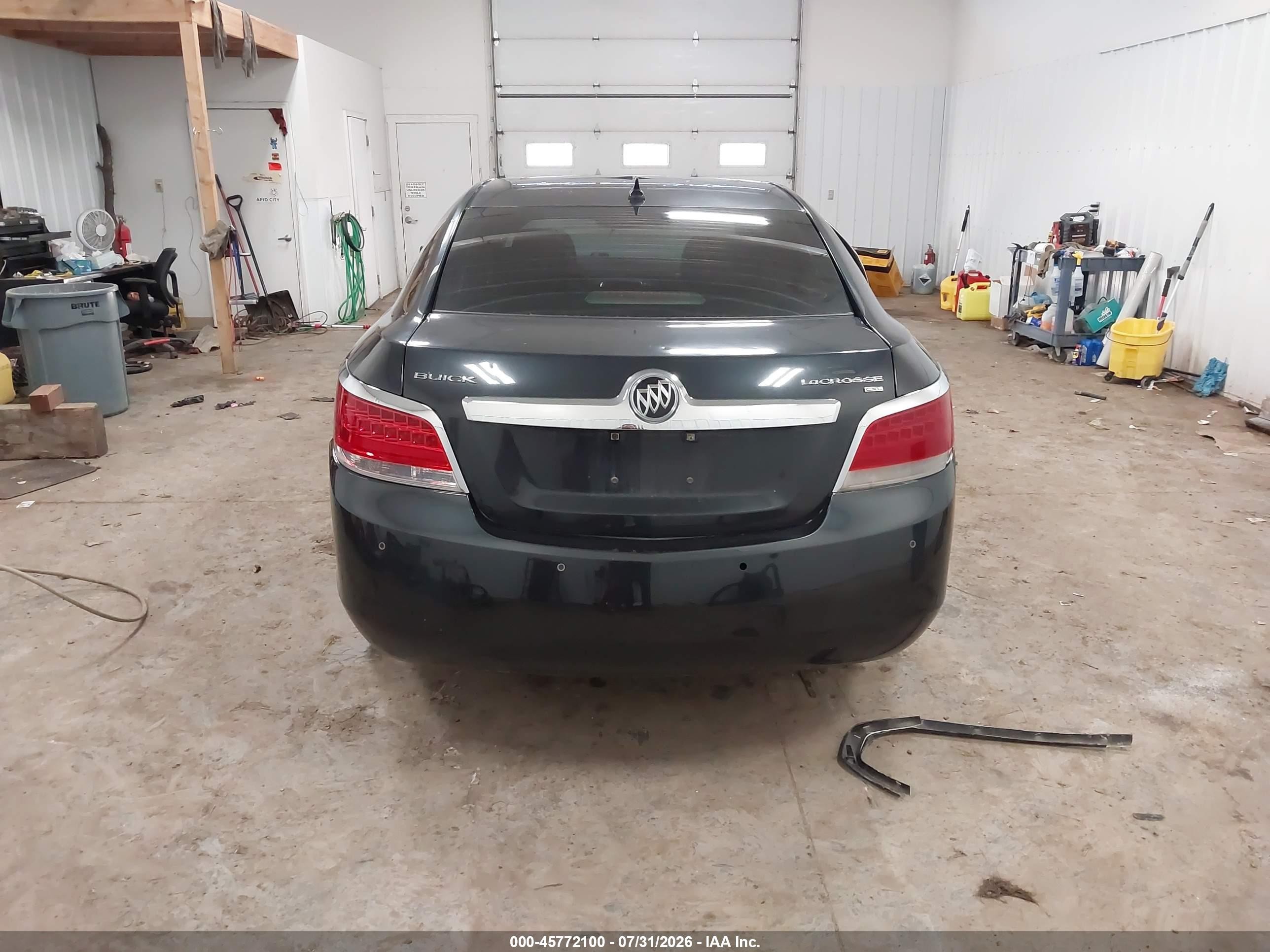 2010 Buick Lacrosse Cxl Gray vin: 1G4GC5EG7AF139626