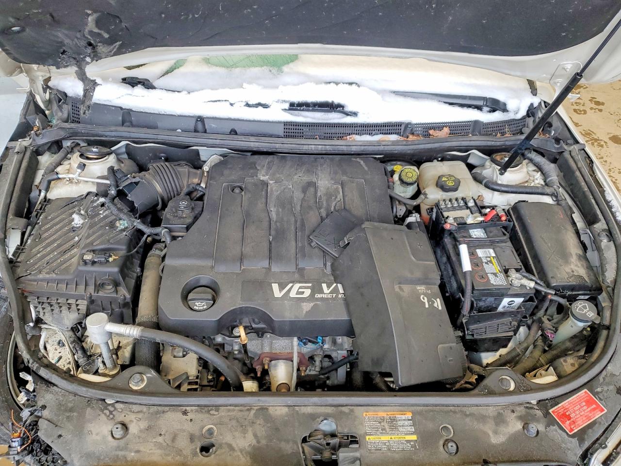 2010 Buick Lacrosse Cxl White vin: 1G4GC5EG7AF248877