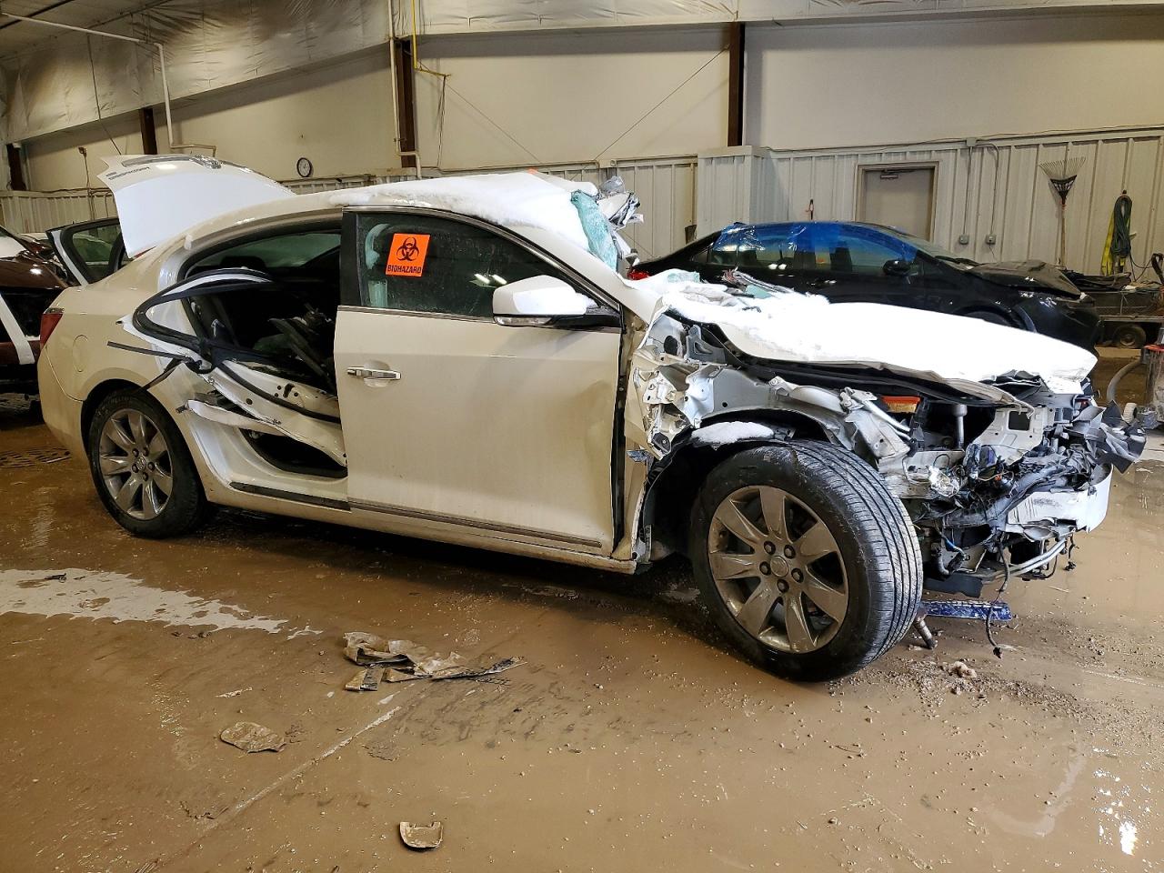 2010 Buick Lacrosse Cxl White vin: 1G4GC5EG7AF248877