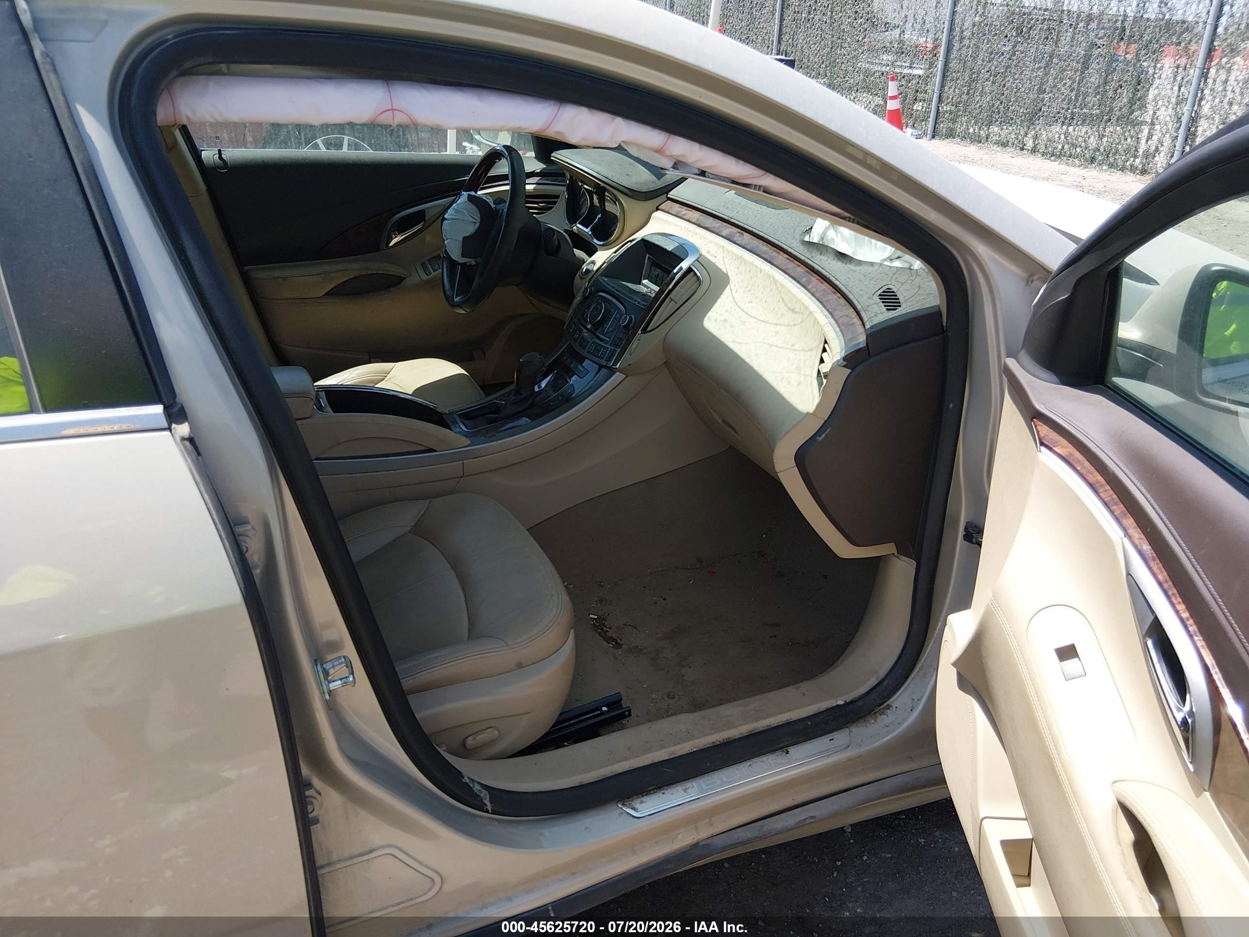 2010 Buick Lacrosse Cxl Champagne vin: 1G4GC5EG8AF173798