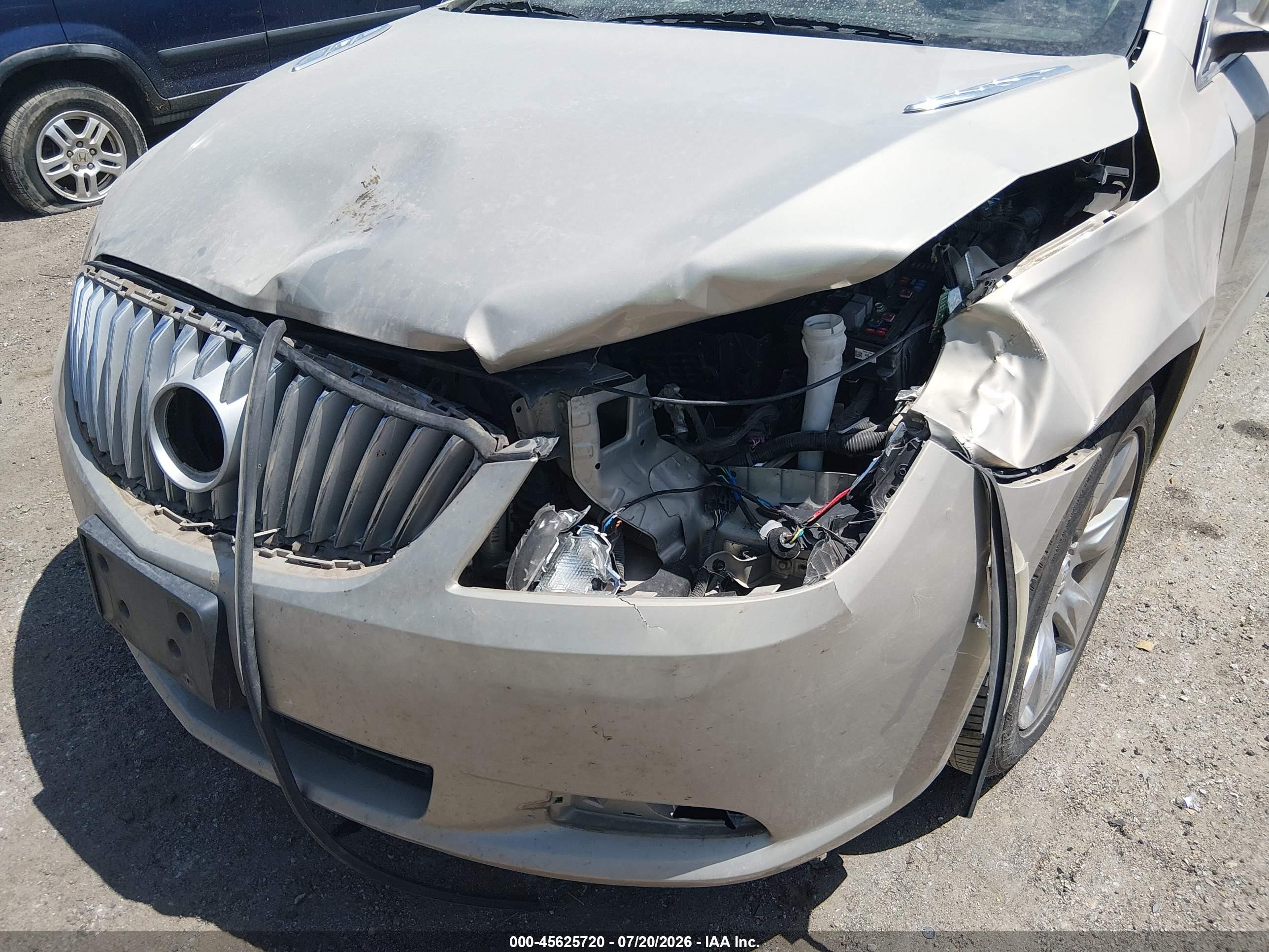 2010 Buick Lacrosse Cxl Champagne vin: 1G4GC5EG8AF173798