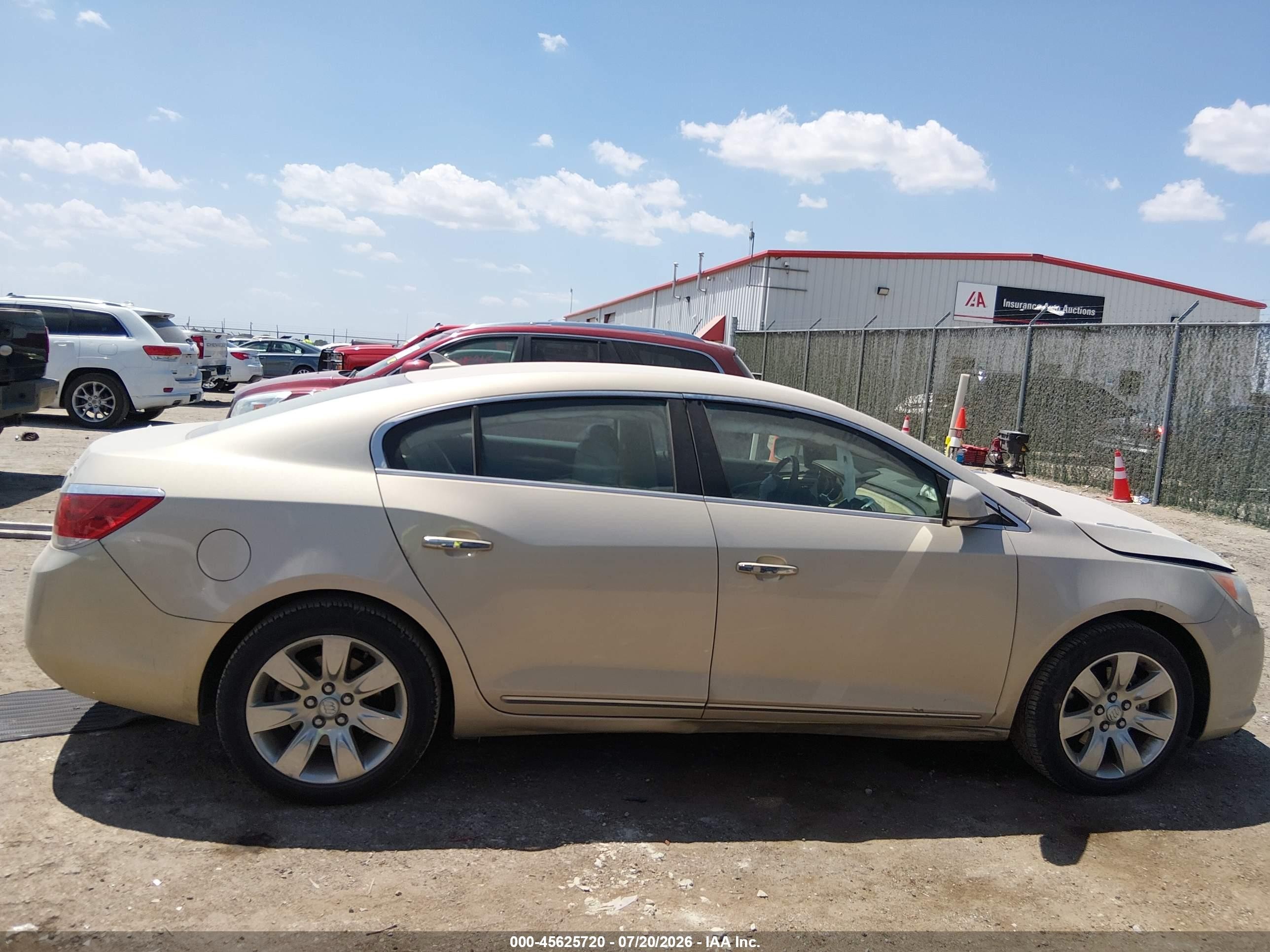 2010 Buick Lacrosse Cxl Champagne vin: 1G4GC5EG8AF173798