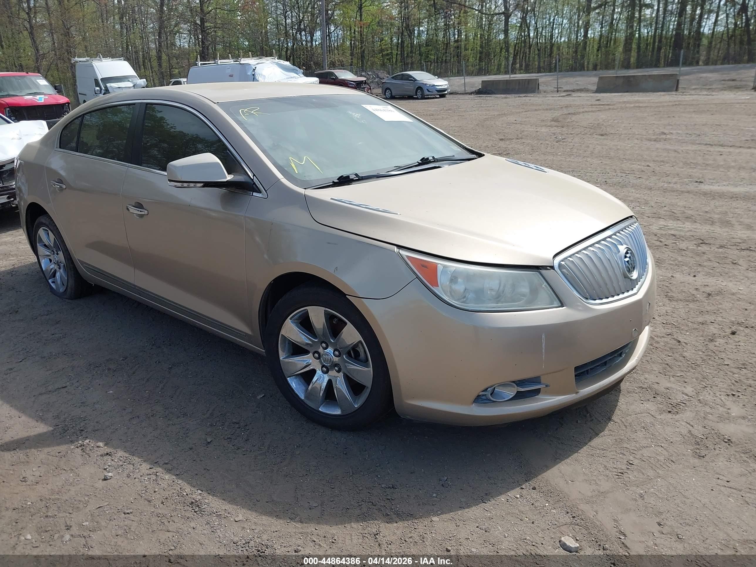2010 Buick Lacrosse Cxl Gold vin: 1G4GC5EG8AF219744