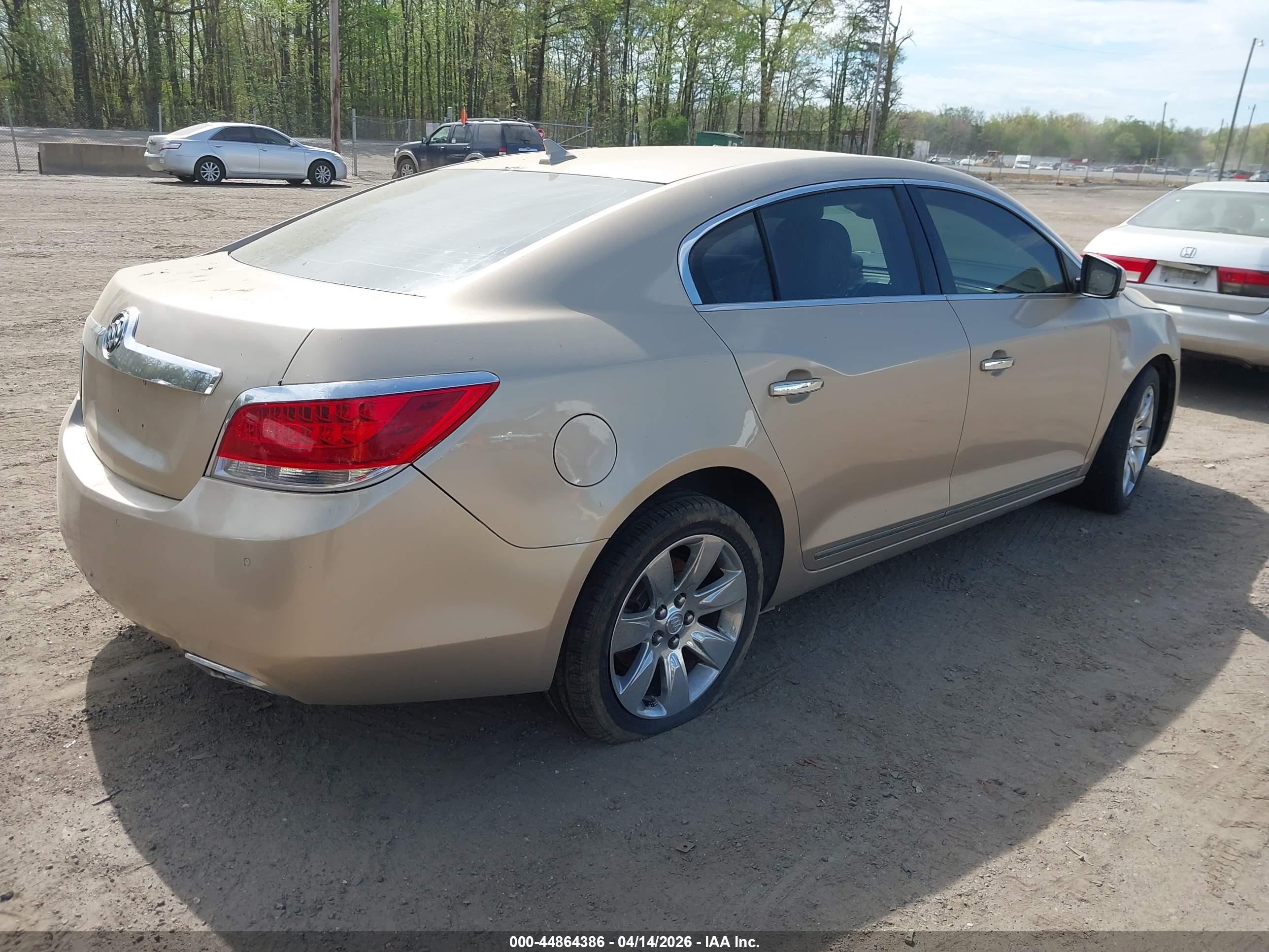 2010 Buick Lacrosse Cxl Gold vin: 1G4GC5EG8AF219744