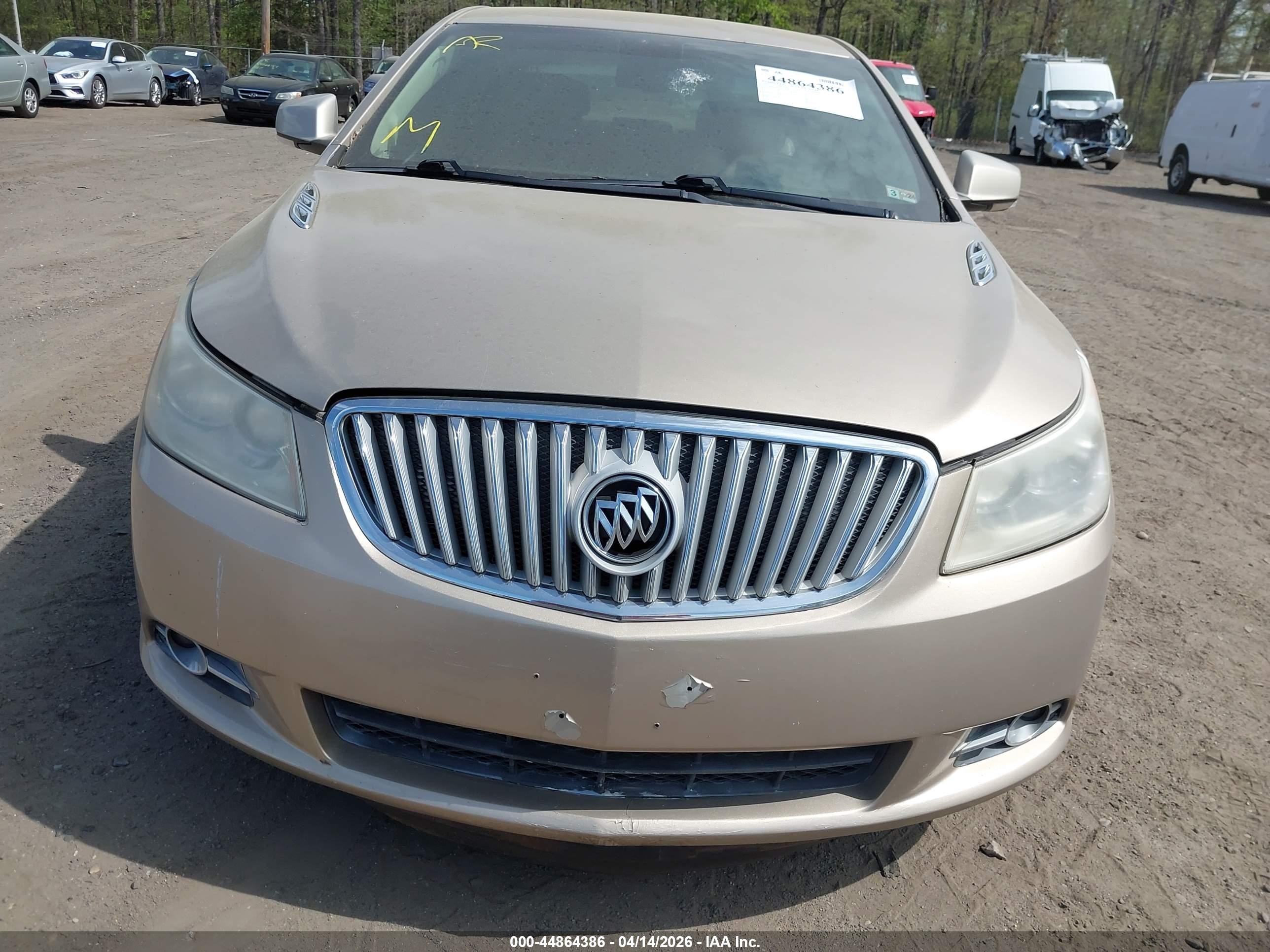 2010 Buick Lacrosse Cxl Gold vin: 1G4GC5EG8AF219744