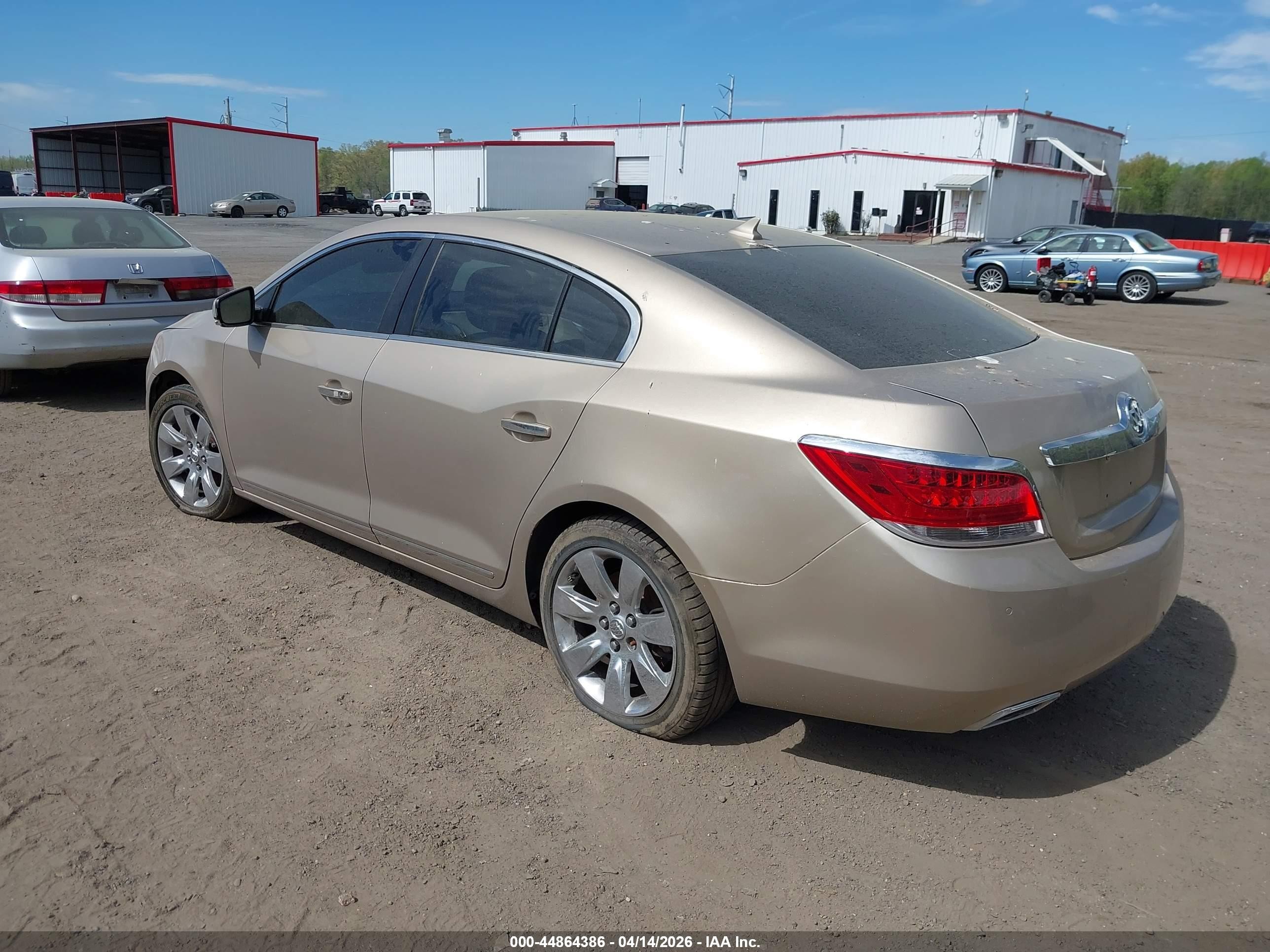 2010 Buick Lacrosse Cxl Gold vin: 1G4GC5EG8AF219744