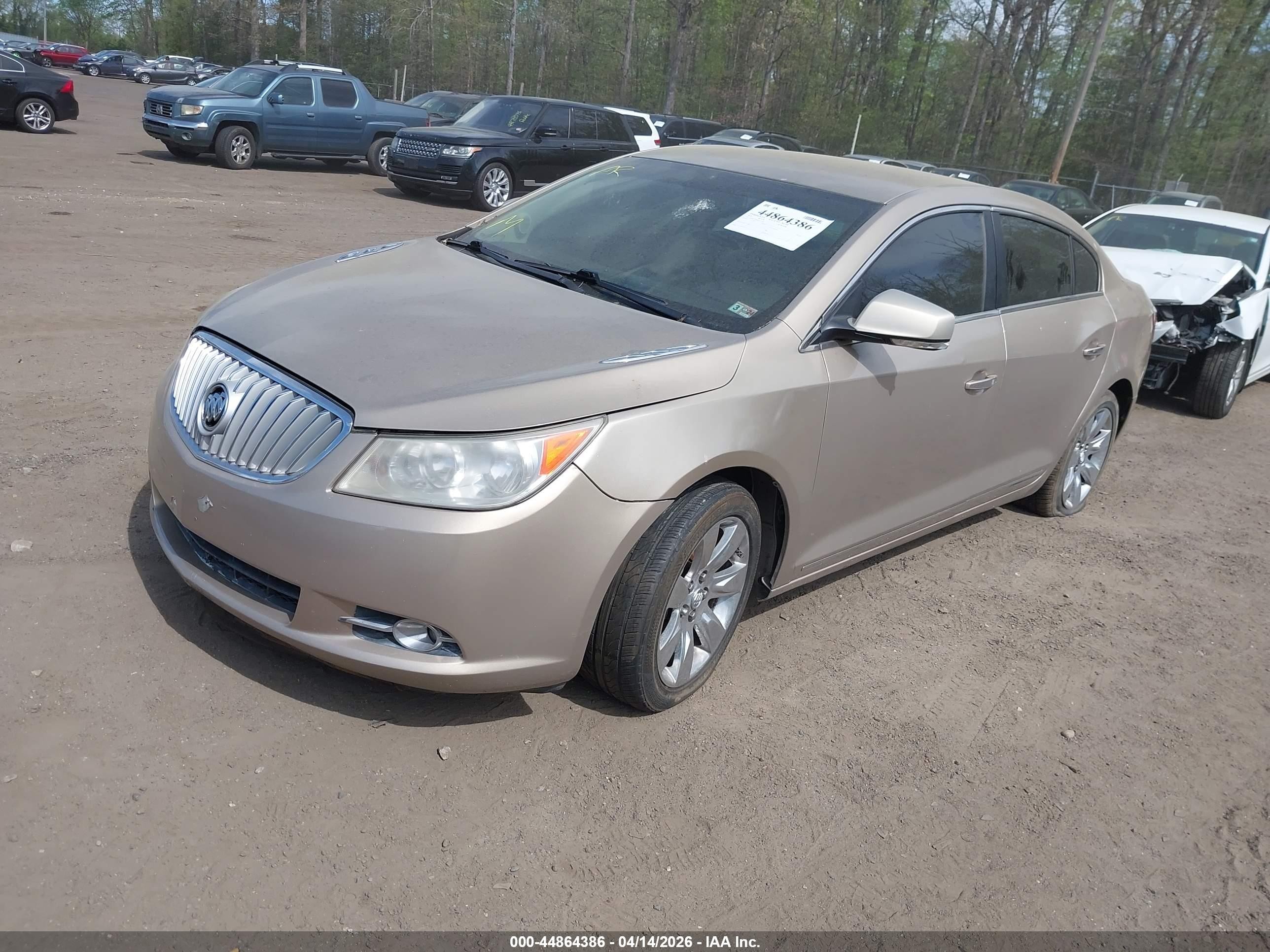 2010 Buick Lacrosse Cxl Gold vin: 1G4GC5EG8AF219744