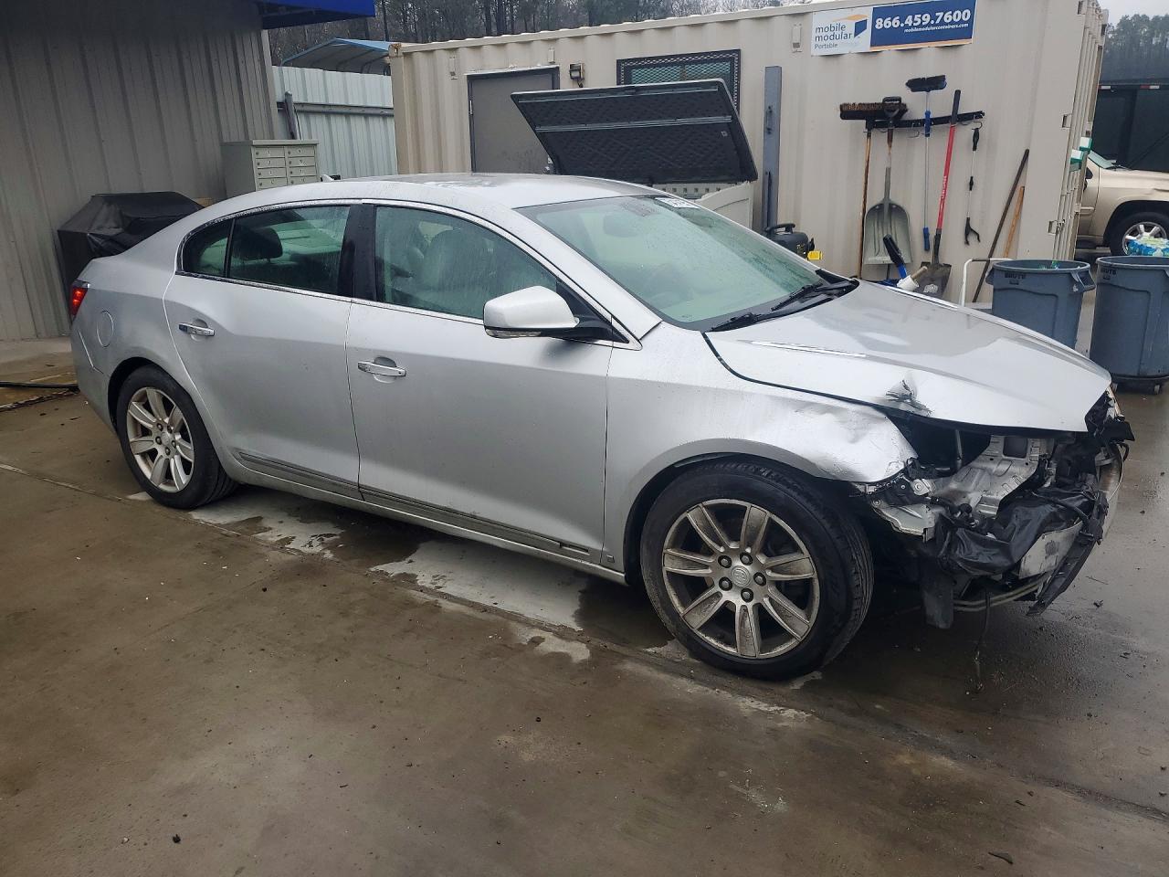 2010 Buick Lacrosse Cxl Silver vin: 1G4GC5EG9AF100603