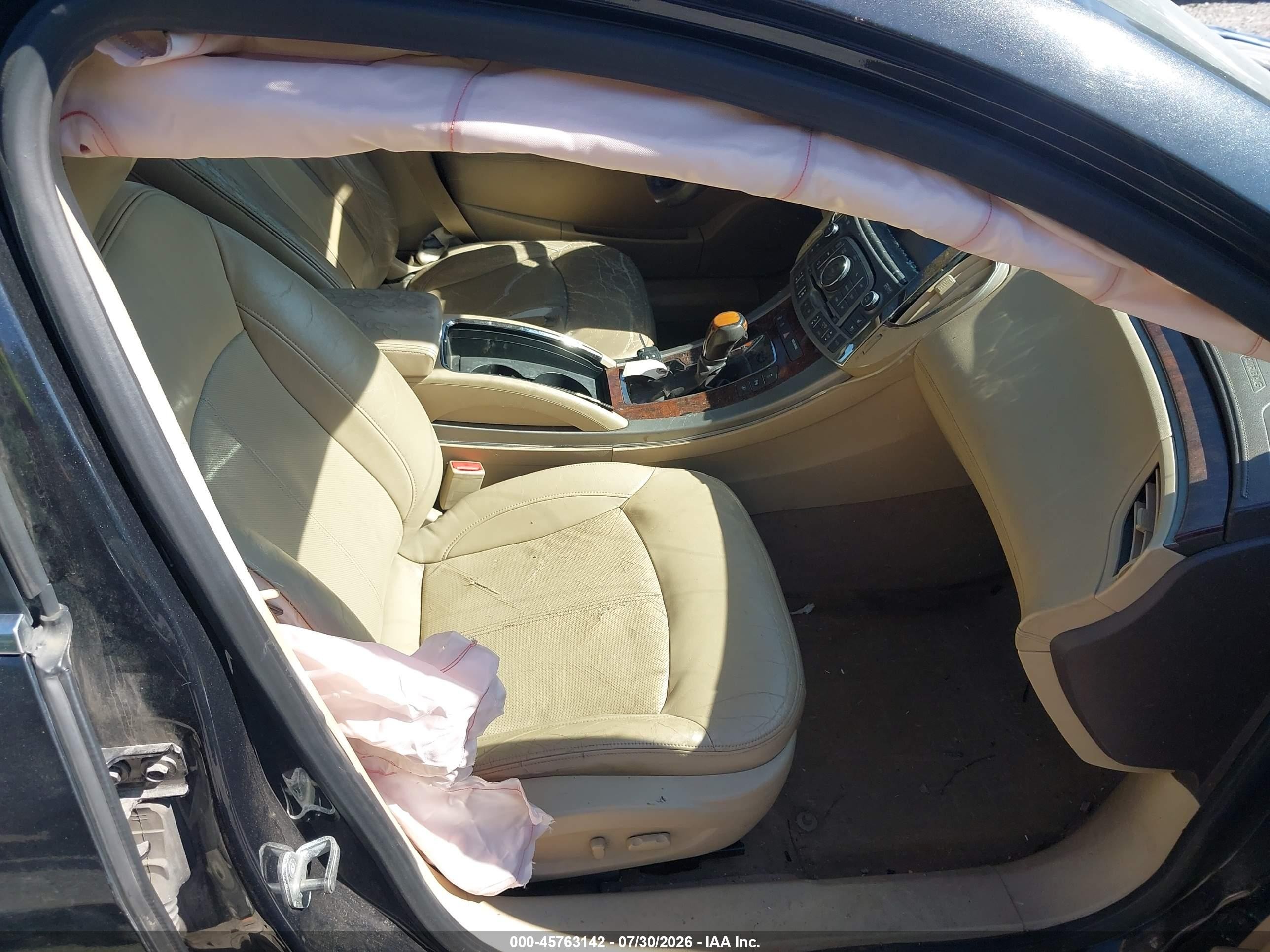 2010 Buick Lacrosse Cxl Black vin: 1G4GC5EG9AF130703