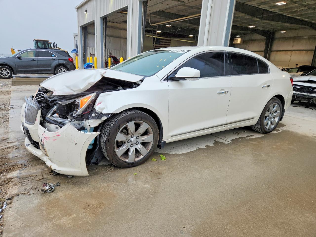 2010 Buick Lacrosse Cxl White vin: 1G4GC5EG9AF136159