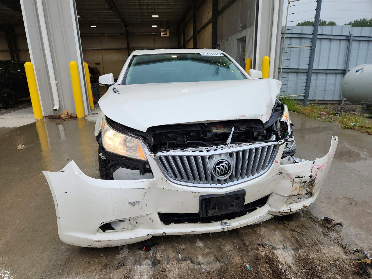 2010 Buick Lacrosse Cxl White vin: 1G4GC5EG9AF136159