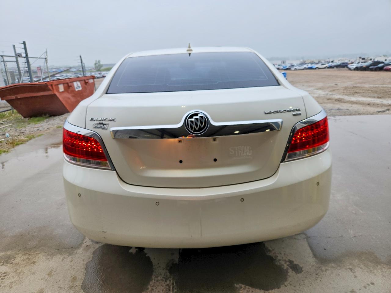 2010 Buick Lacrosse Cxl White vin: 1G4GC5EG9AF136159