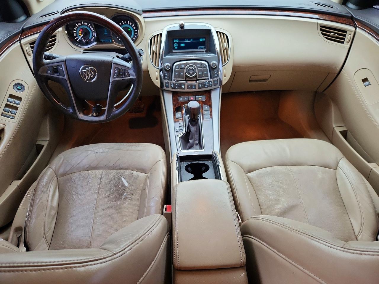 2010 Buick Lacrosse Cxl White vin: 1G4GC5EG9AF136159