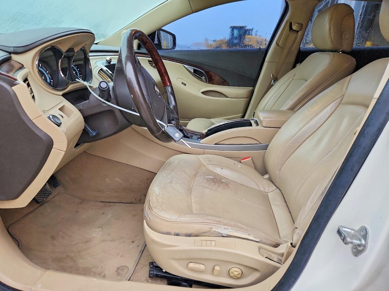 2010 Buick Lacrosse Cxl White vin: 1G4GC5EG9AF136159
