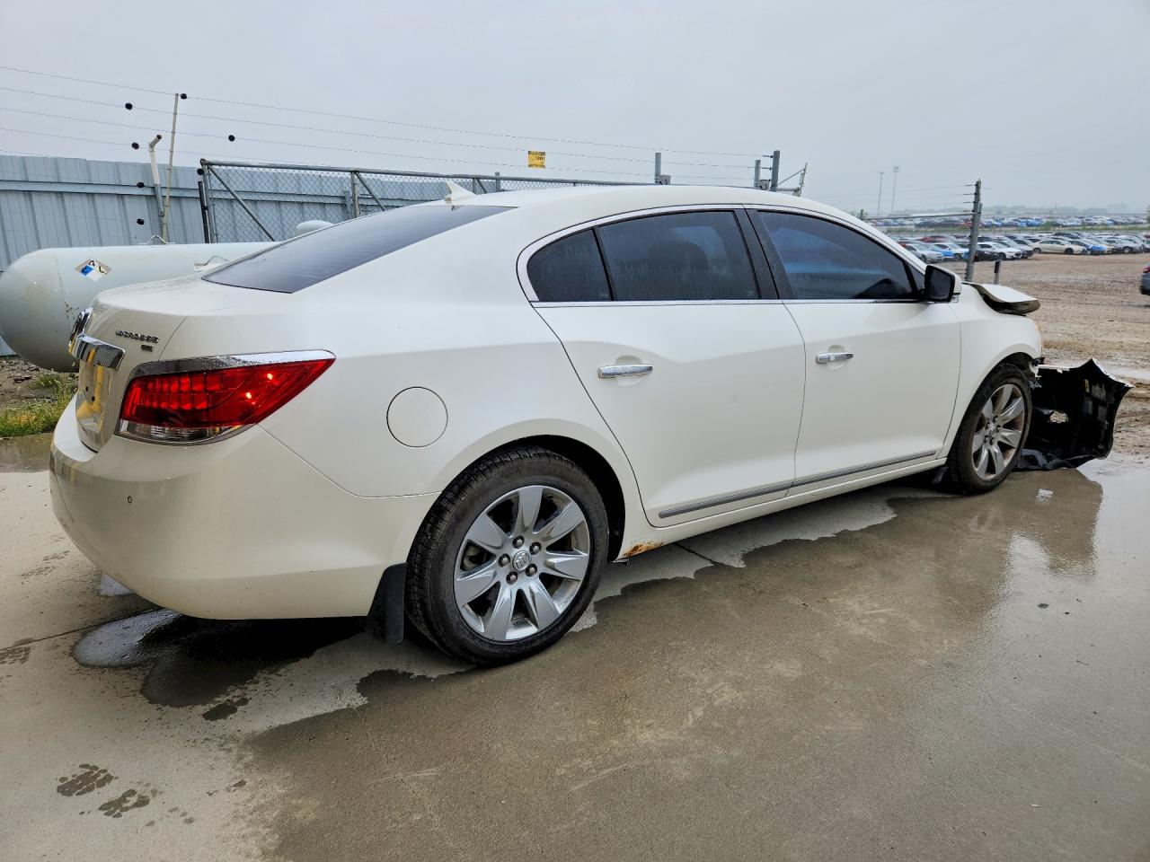 2010 Buick Lacrosse Cxl White vin: 1G4GC5EG9AF136159