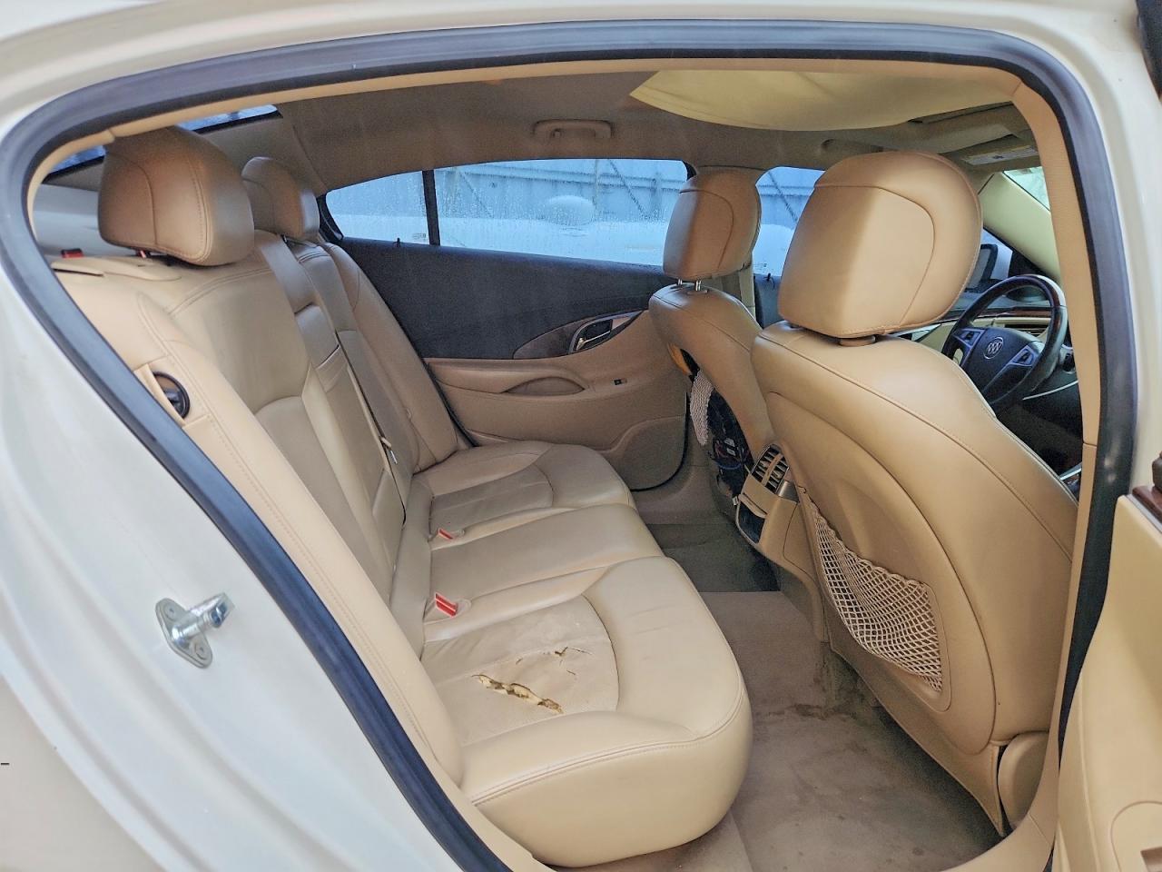 2010 Buick Lacrosse Cxl White vin: 1G4GC5EG9AF136159