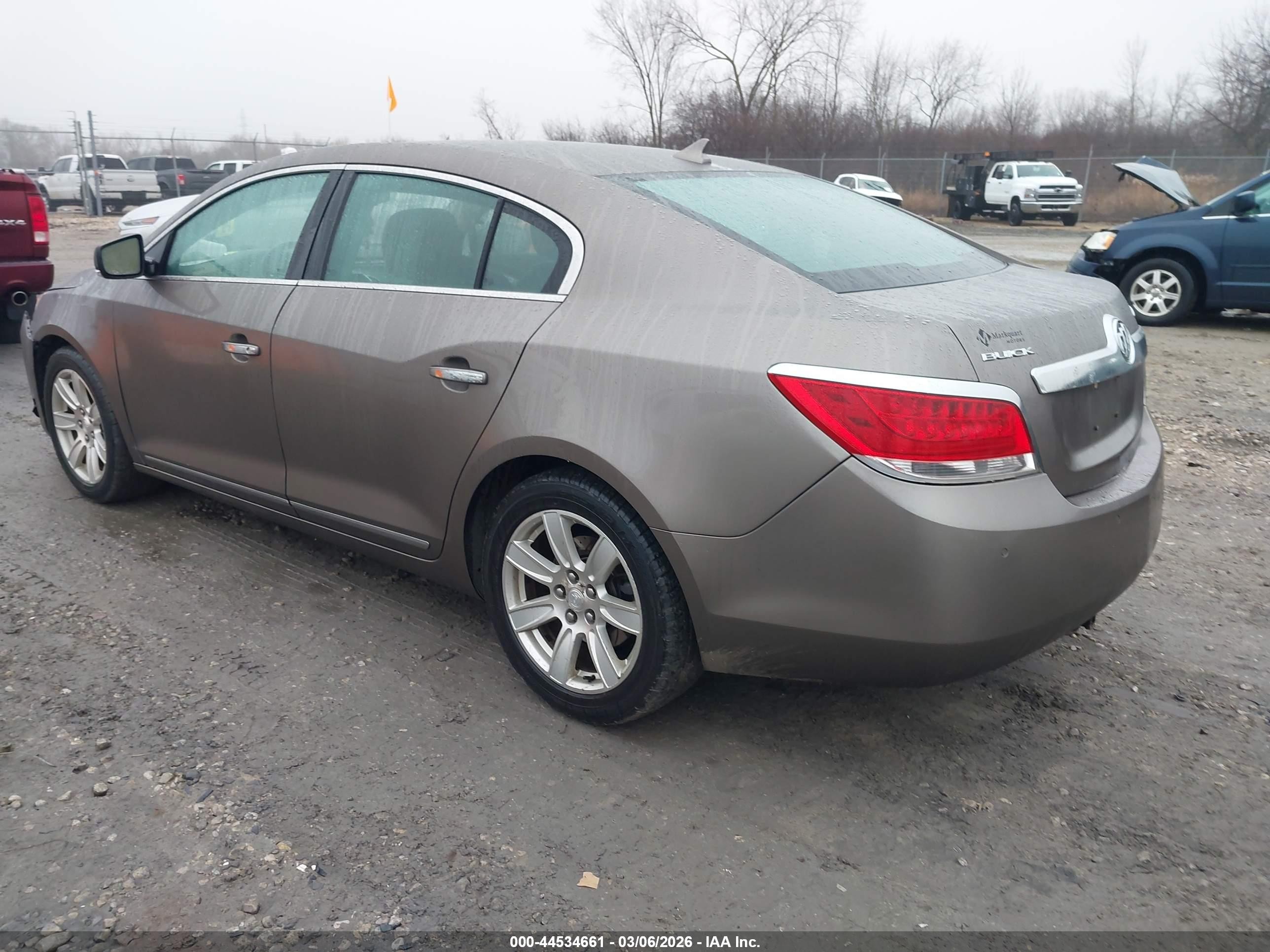 2010 Buick Lacrosse Cxl Brown vin: 1G4GC5EG9AF274056