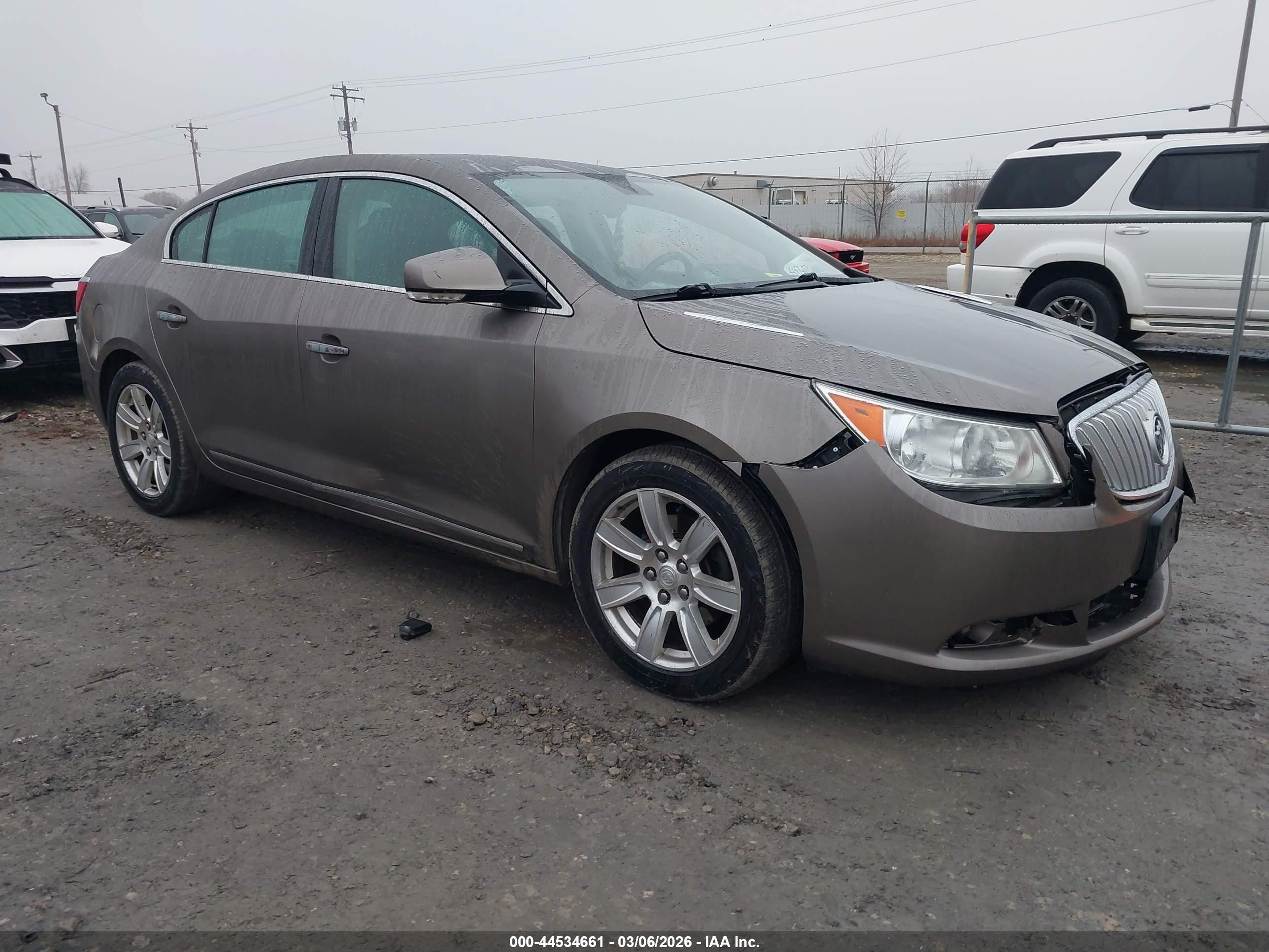 2010 Buick Lacrosse Cxl Brown vin: 1G4GC5EG9AF274056